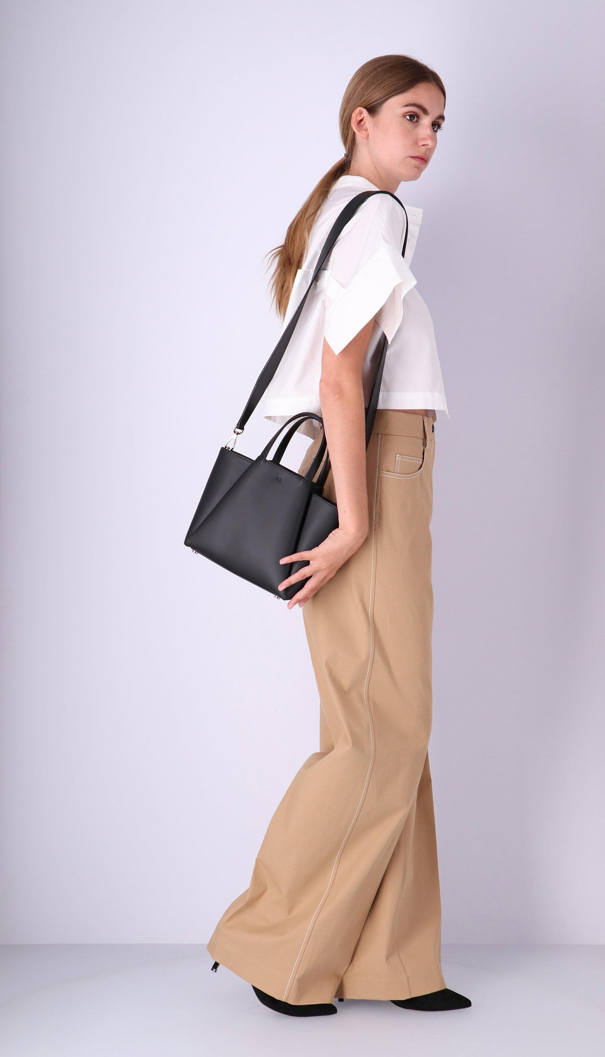 Mini Pyramid Black Bag Bags