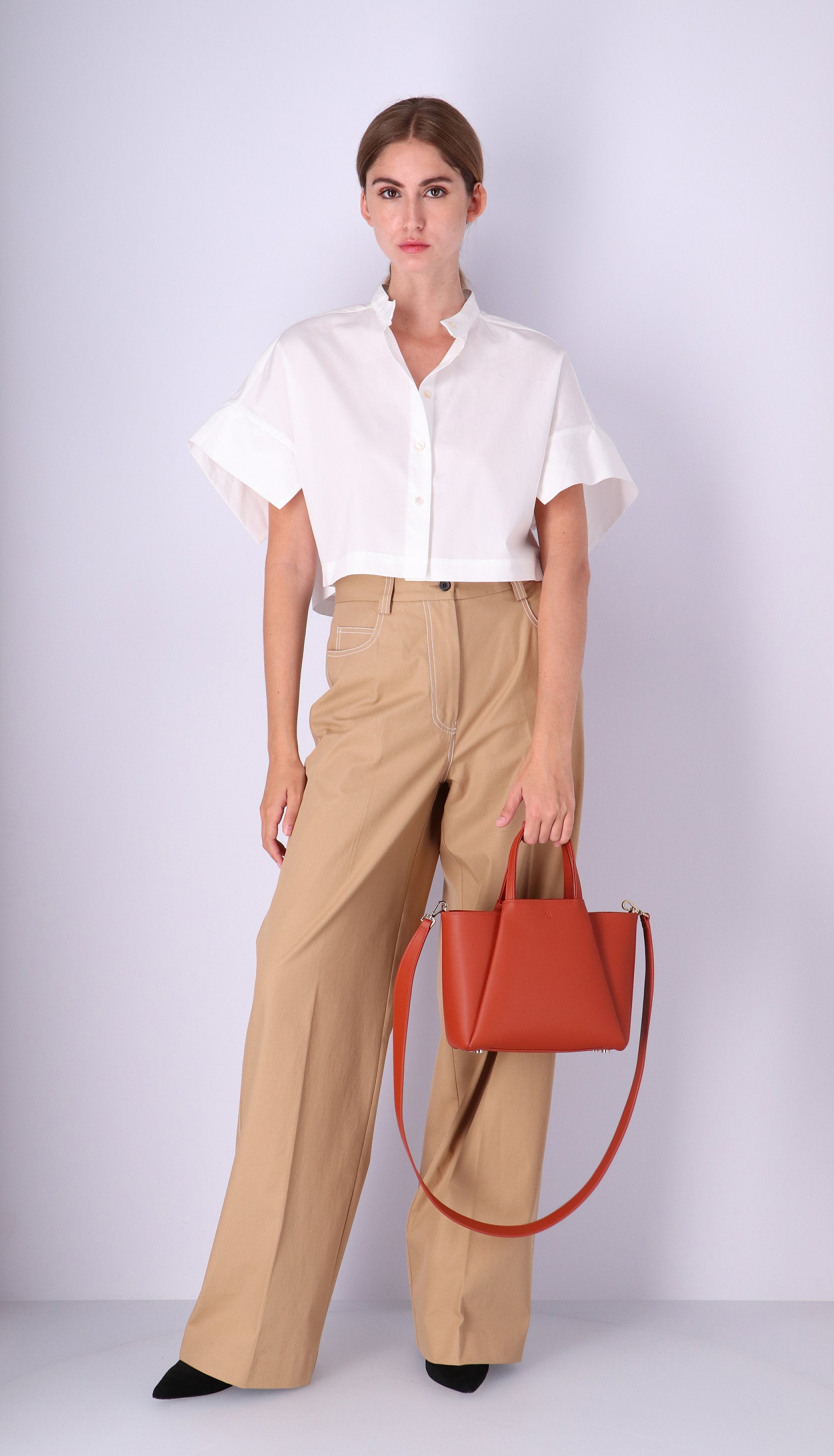 Mini Pyramid Terracotta Bag Bags