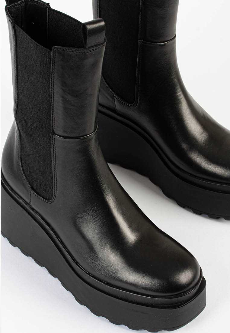 Kajsa Black Platform Chelsea Boots KAJSA-BLK - 5