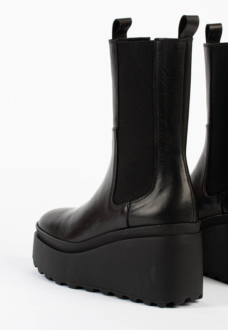 Kajsa Black Platform Chelsea Boots KAJSA-BLK - 6