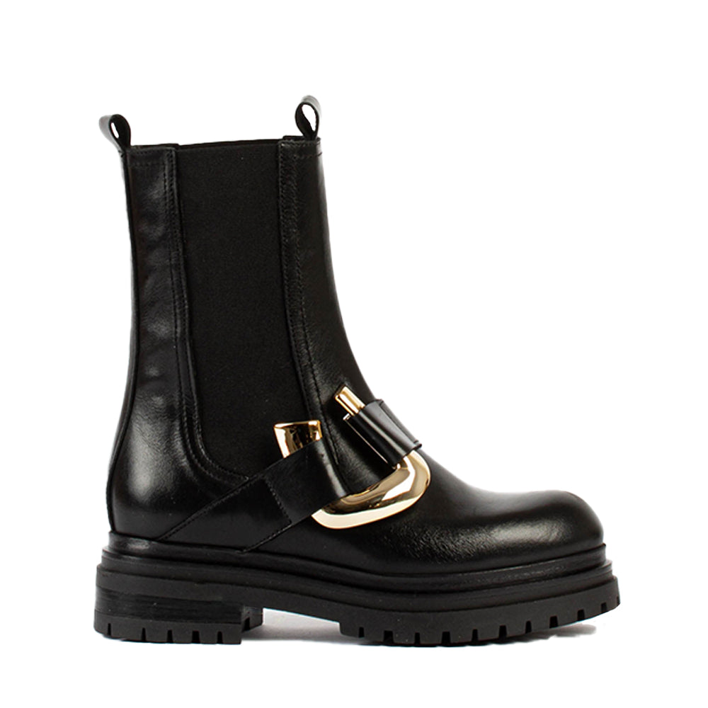 Kennedy Black Chelsea Boots KENNEDY-BLK - 1
