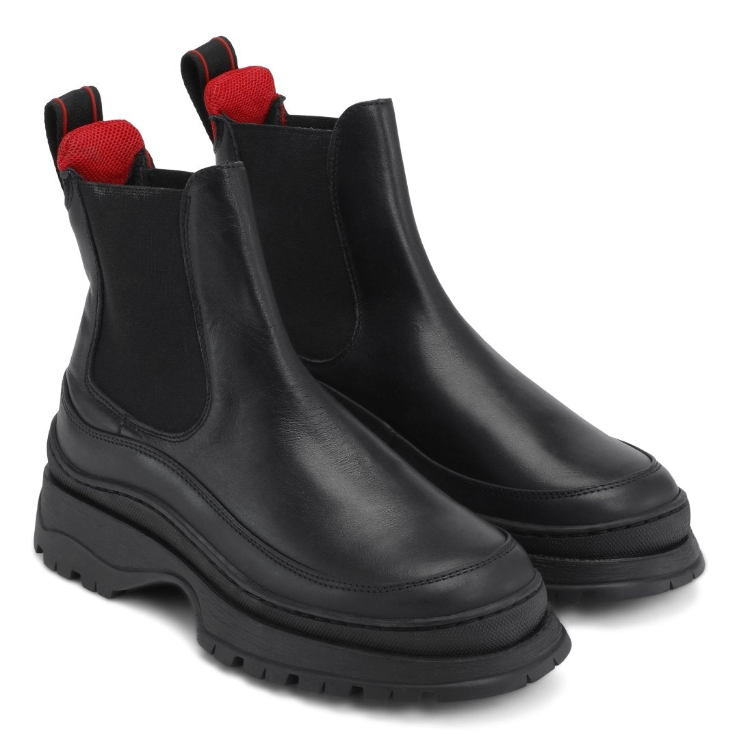 Trail Black Chelsea Boots LAST1374 - 02