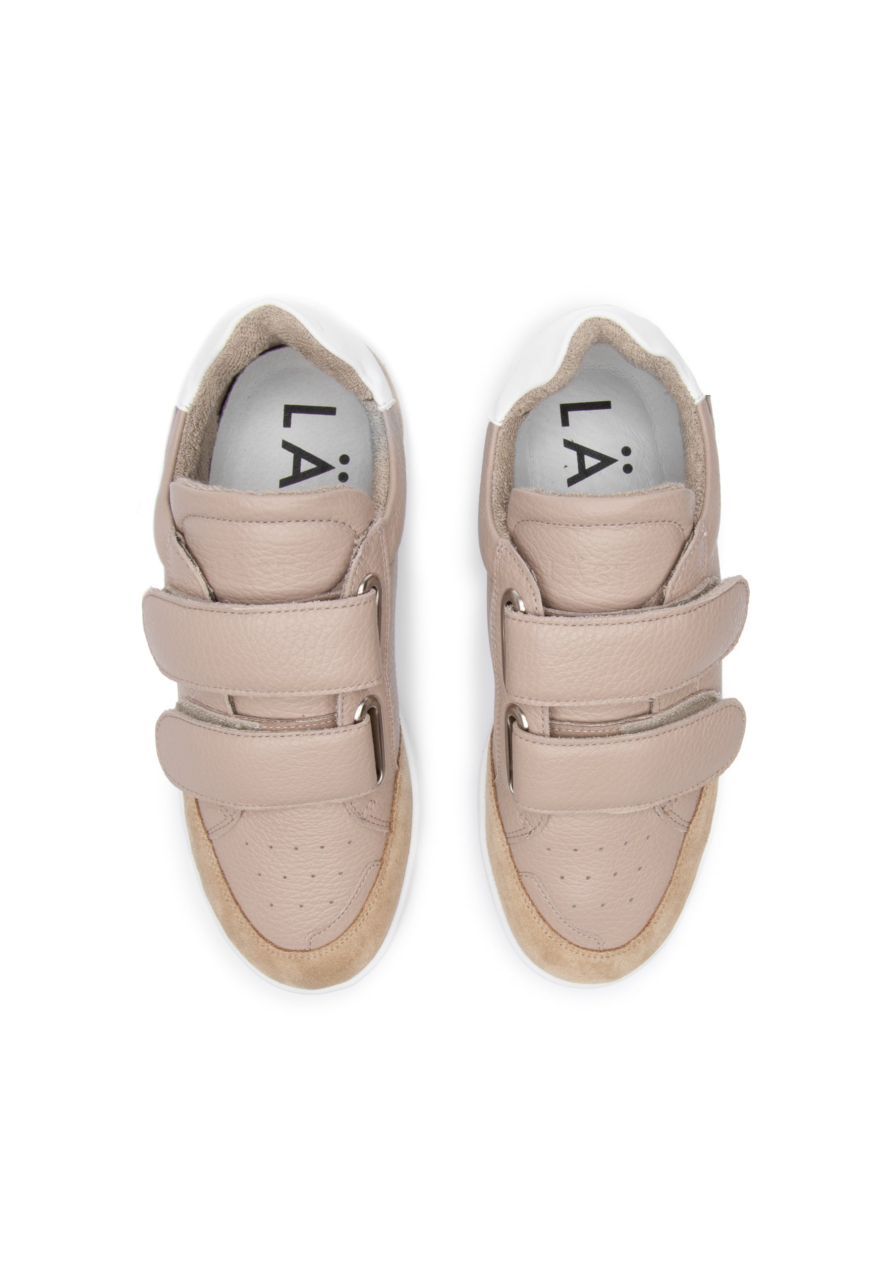 Bella Taupe Retro Sneakers LAST1492 - 4