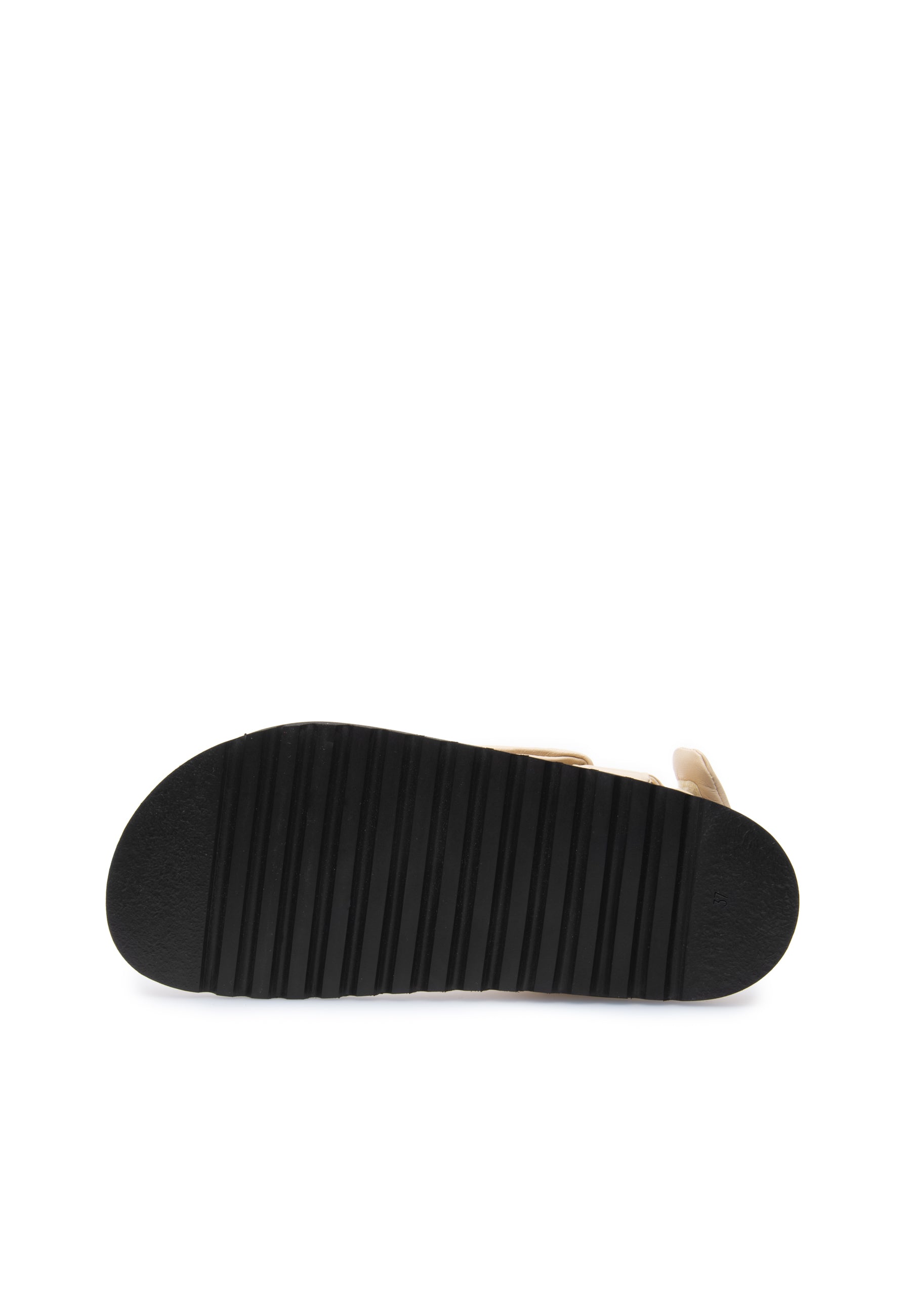 Flora Beige Leather Sandals LAST1540 - 7