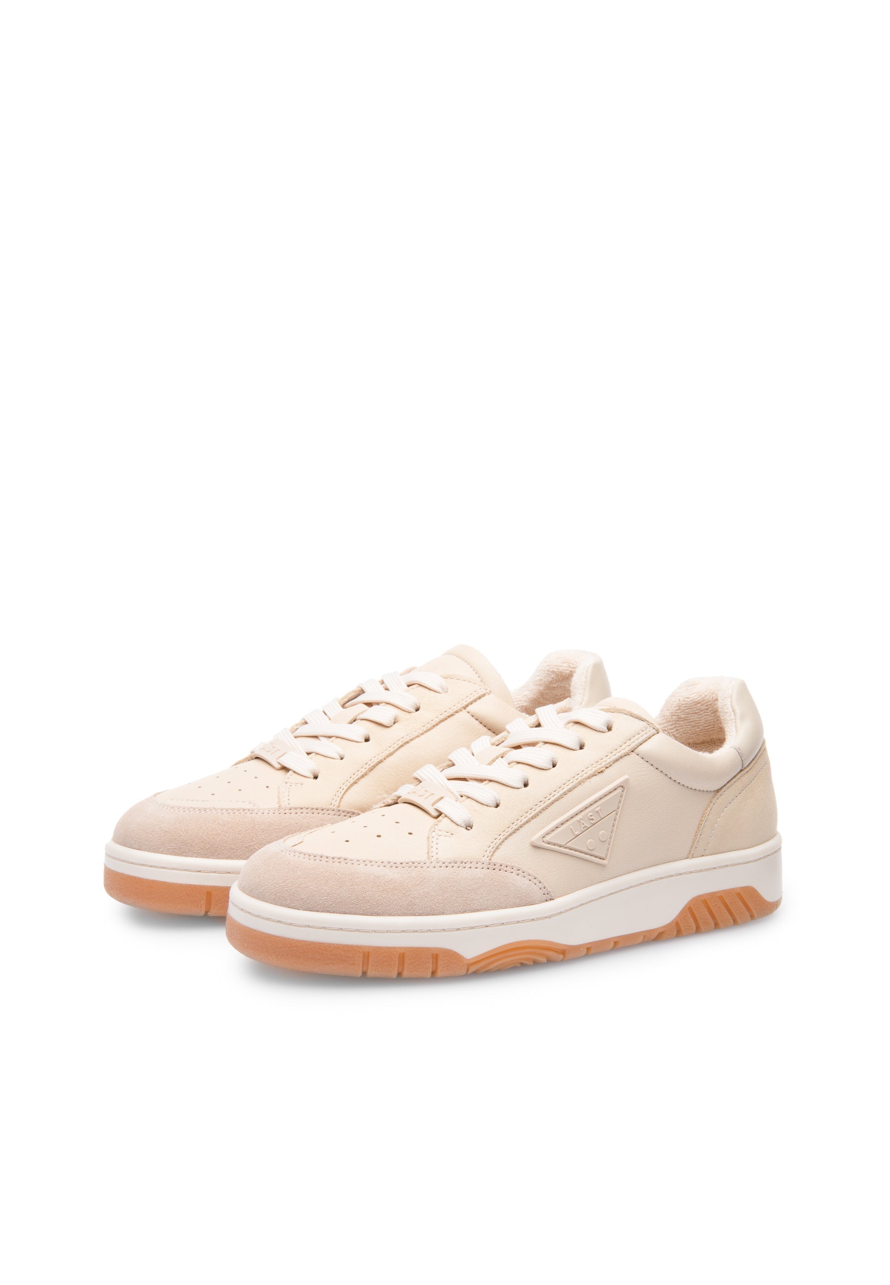 B-Ball Cream Retro Sneakers LAST1565 - 3