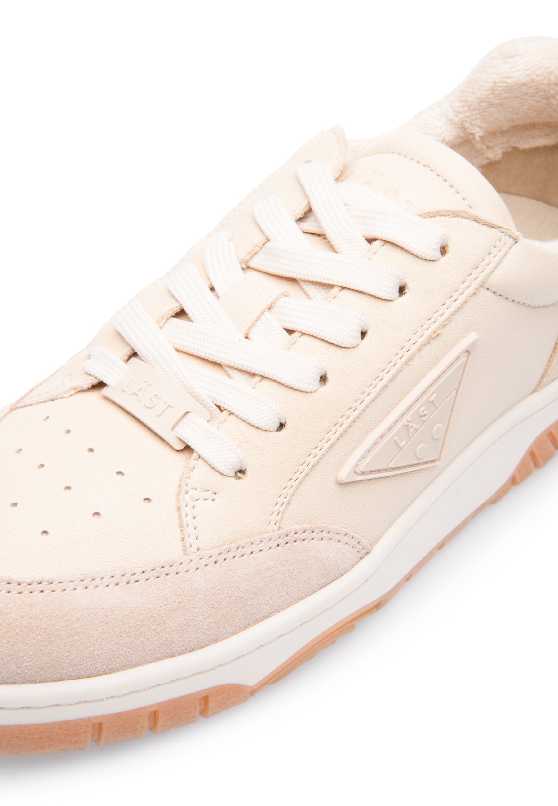 B-Ball Cream Retro Sneakers LAST1565 - 6