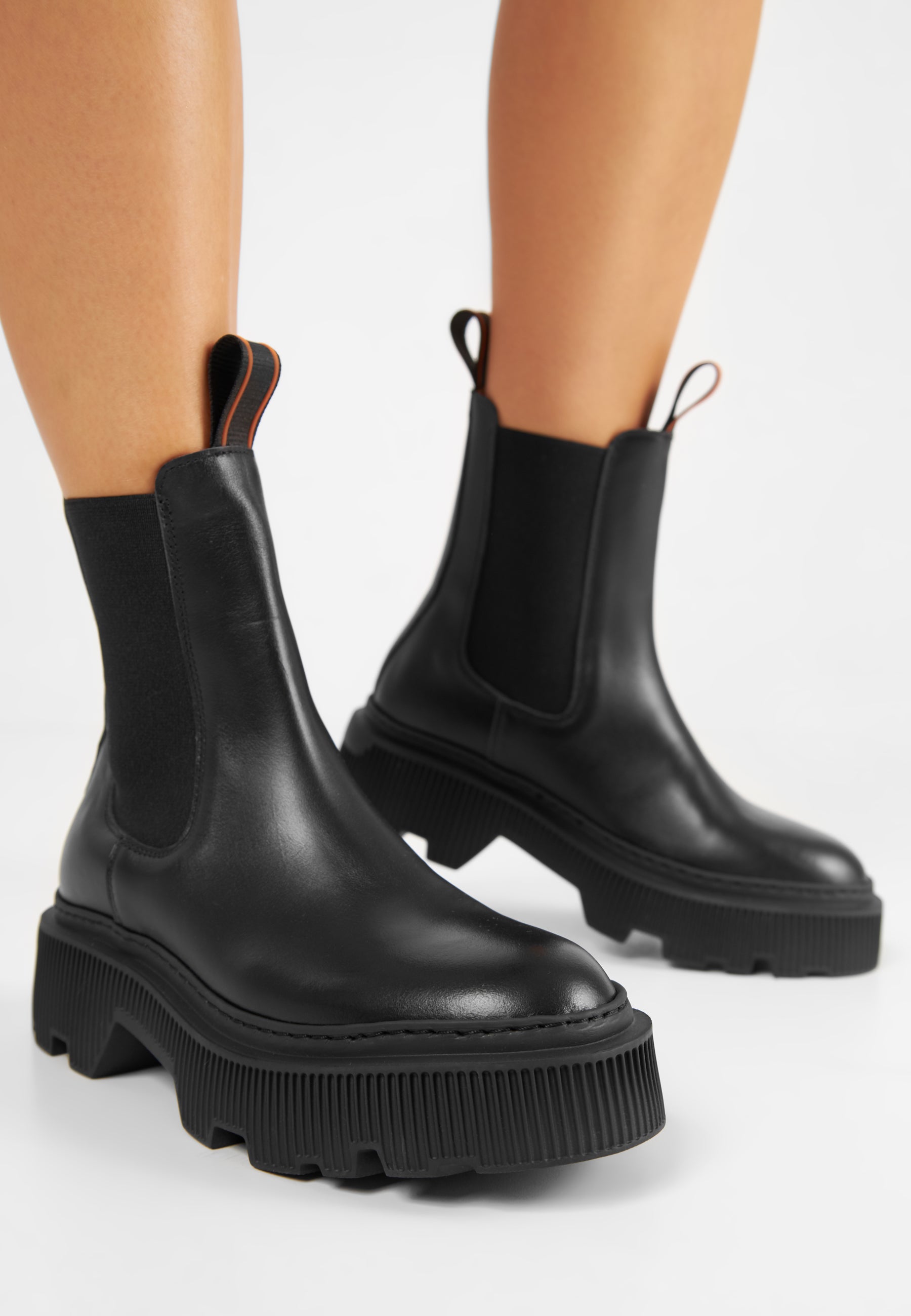 Trixy Black Chelsea Boots LAST1631 - 8