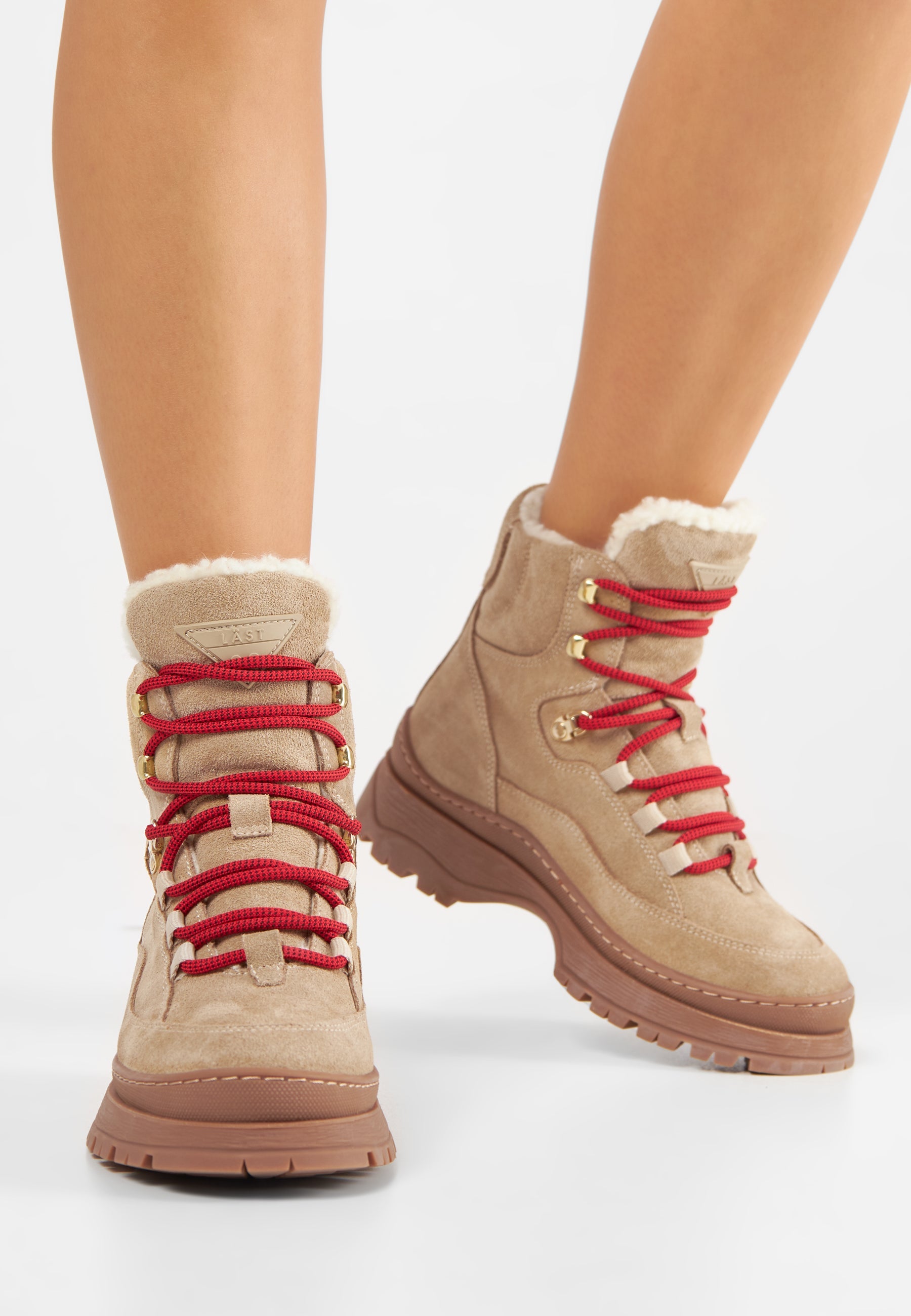 Downhill Boots Warm Suede Beige LAST1712 - 7