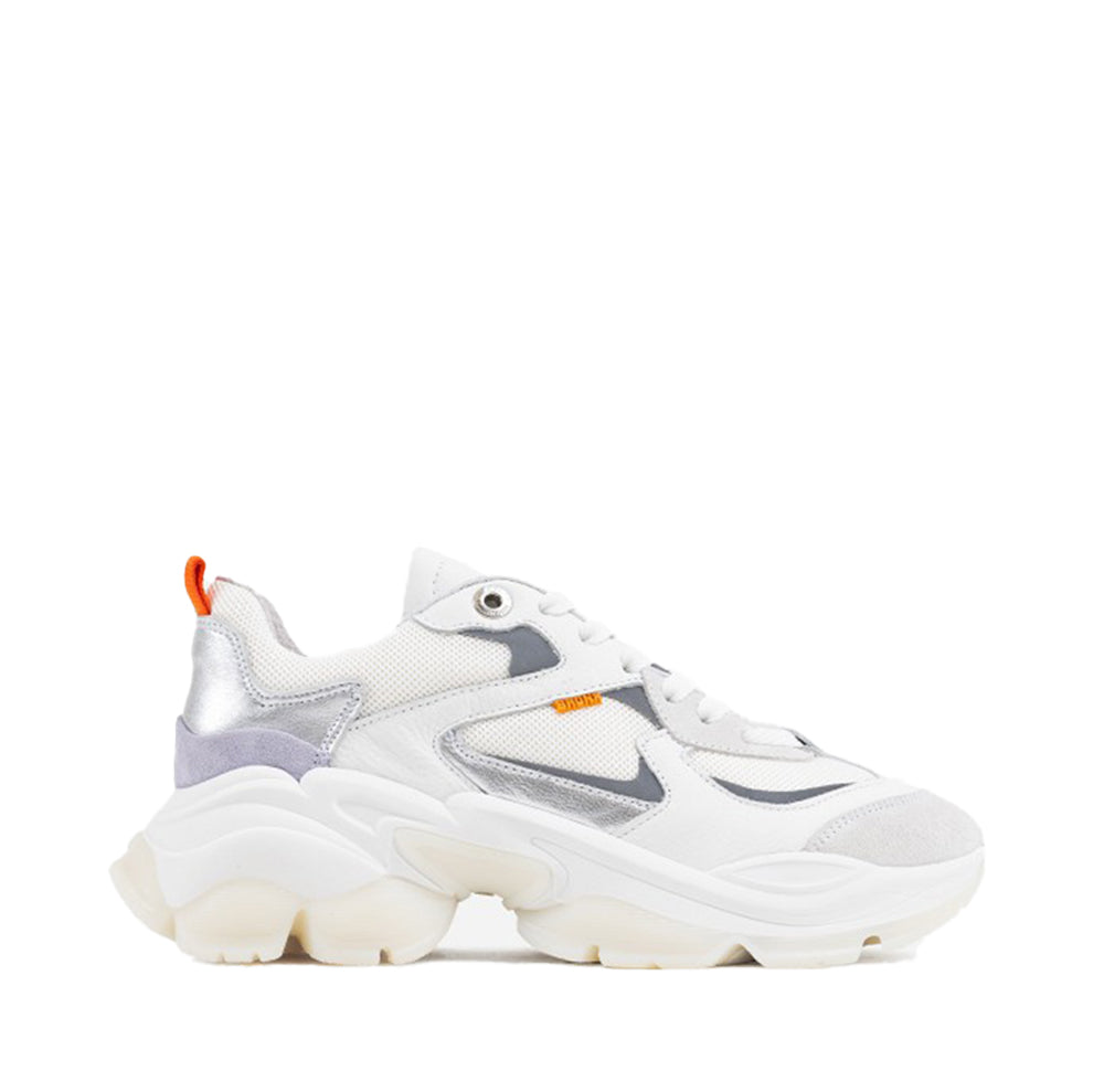 Bronx Linny White Lavander Chunky Sneakers | eNibbana display picture 3