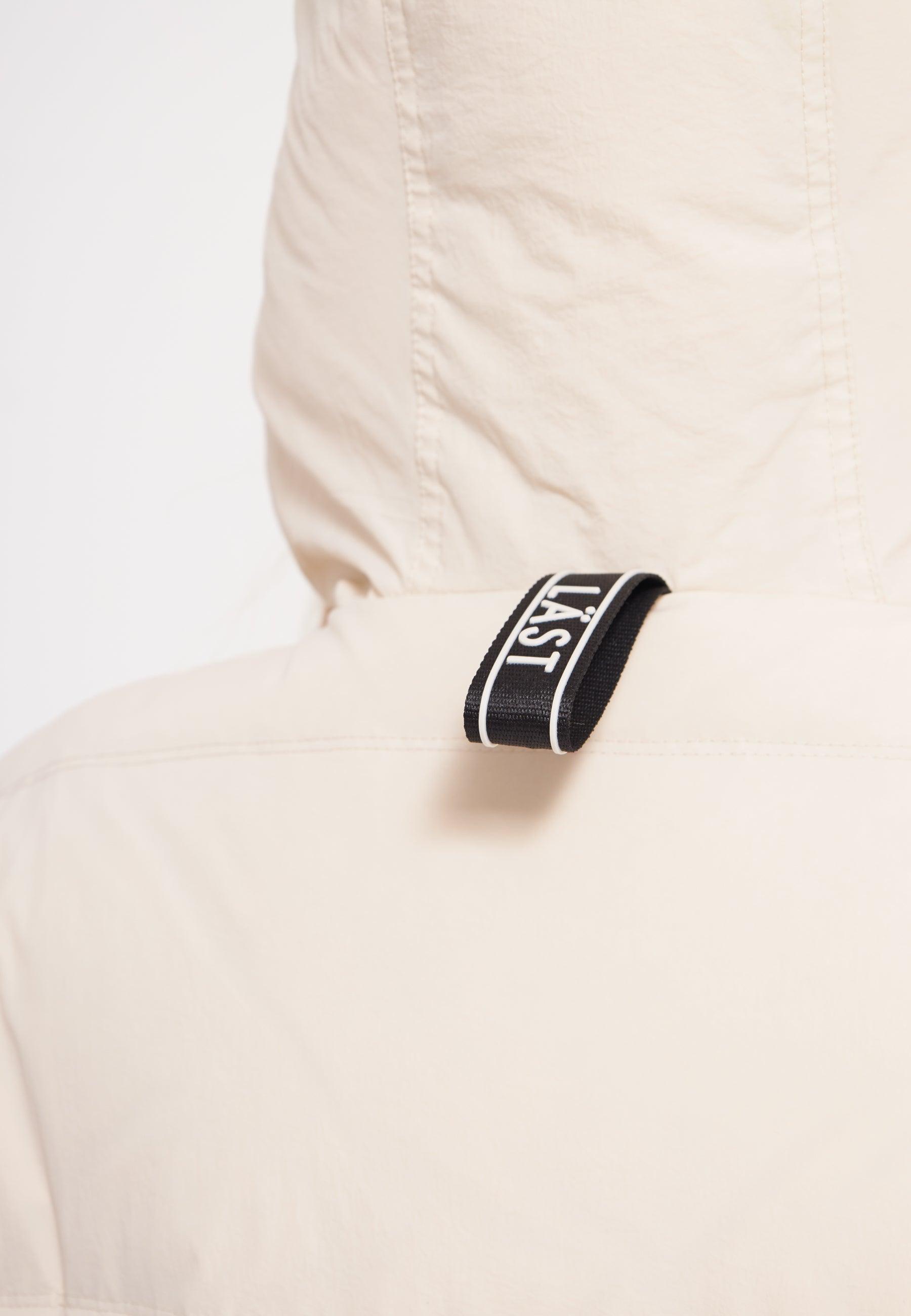 LÄST Long Hooded Puffer Jacket Off White Jackets Off White