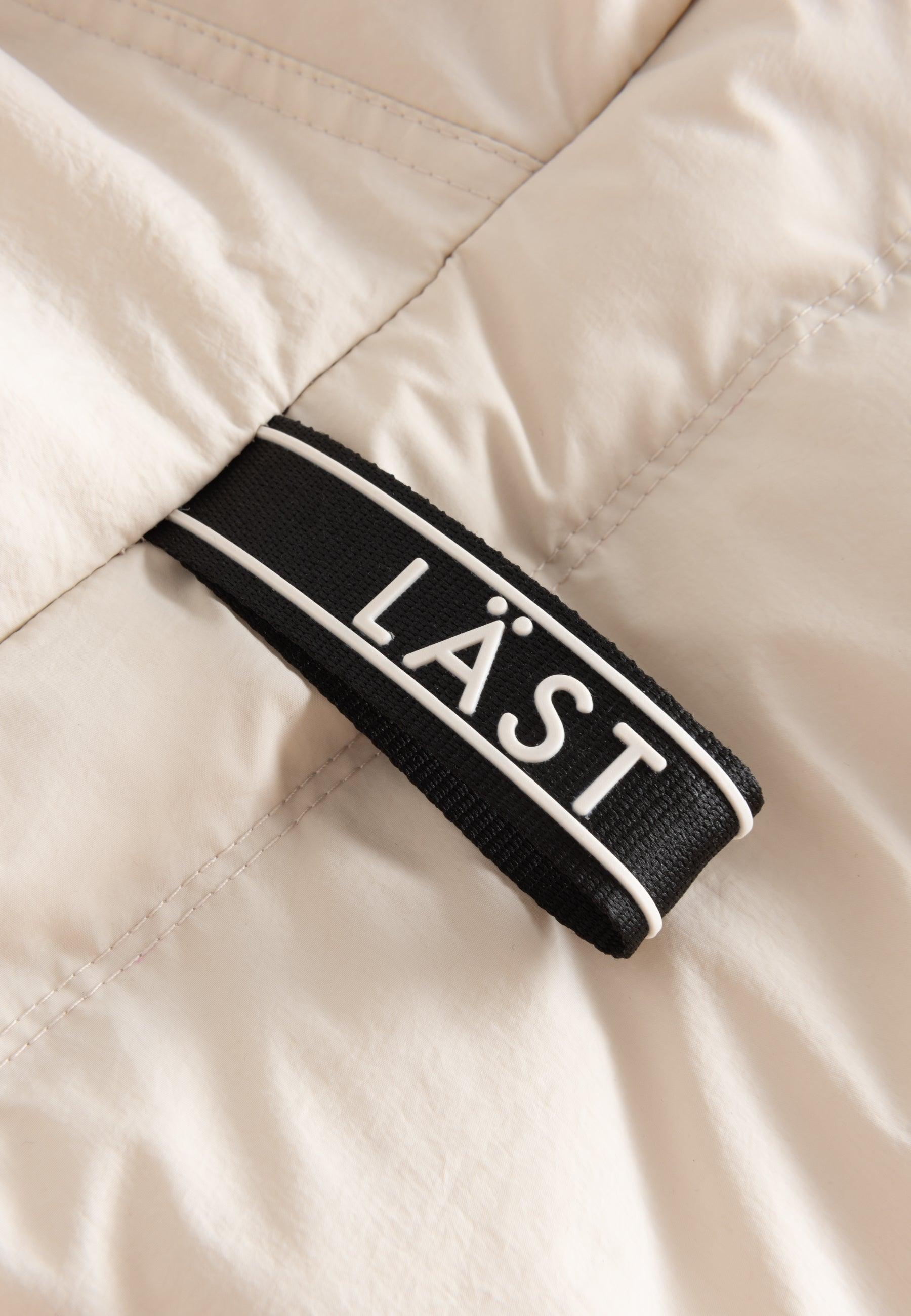 LÄST Long Hooded Puffer Jacket Off White Jackets Off White