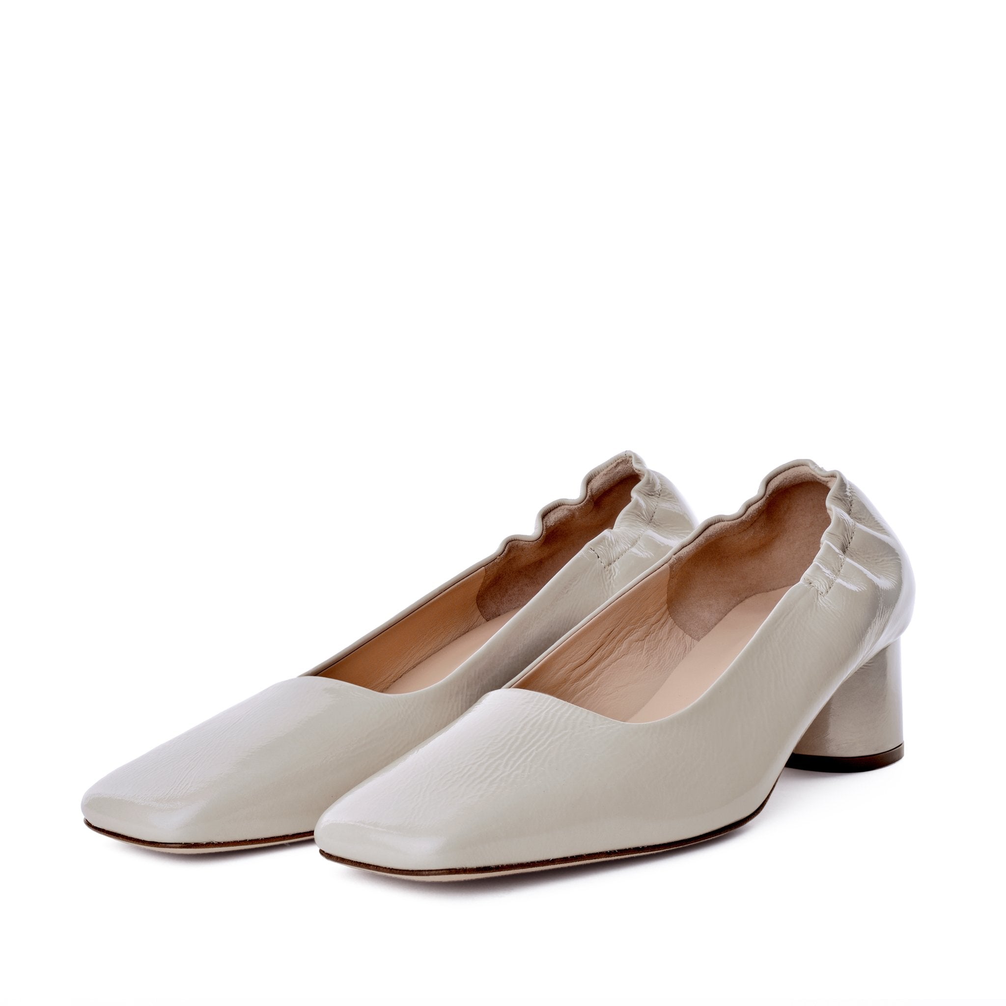 Nyoko Cream Soft Naplak Pumps 20036-01-07 - 5