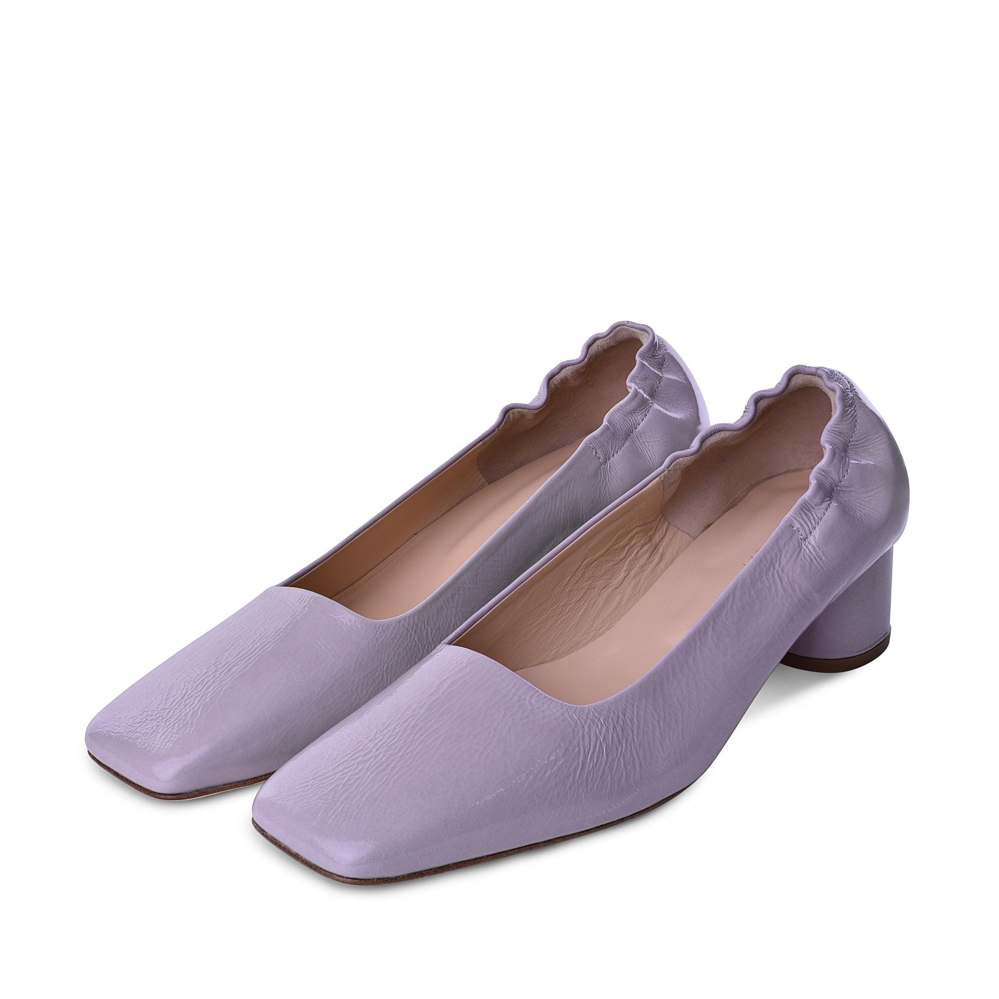 Nyoko Lilac Soft Naplak Pumps 20036-01-10 - 5