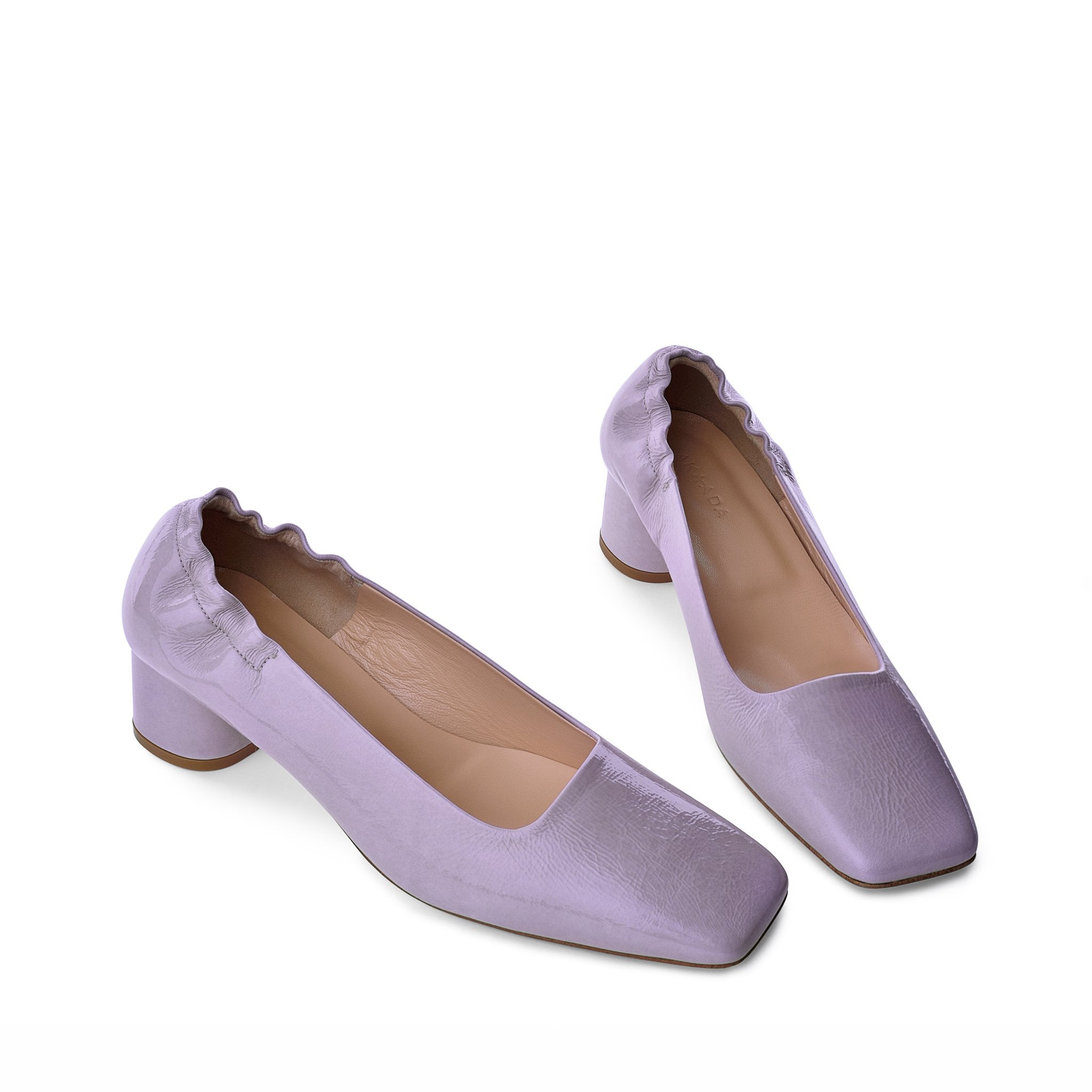 Nyoko Lilac Soft Naplak Pumps 20036-01-10 - 6