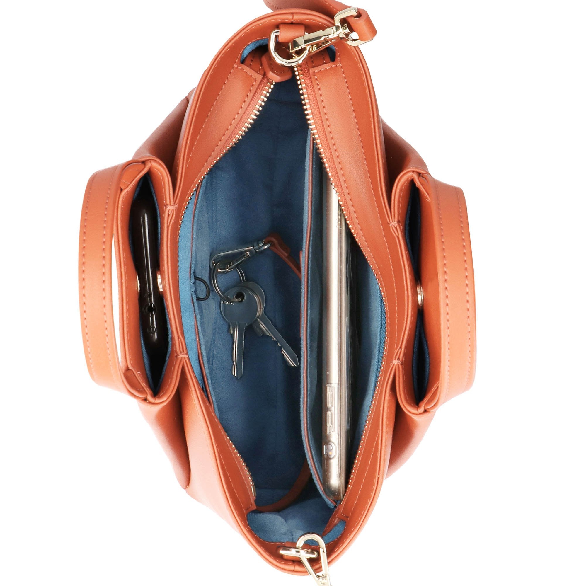 Mini Pyramid Terracotta Bag Bags