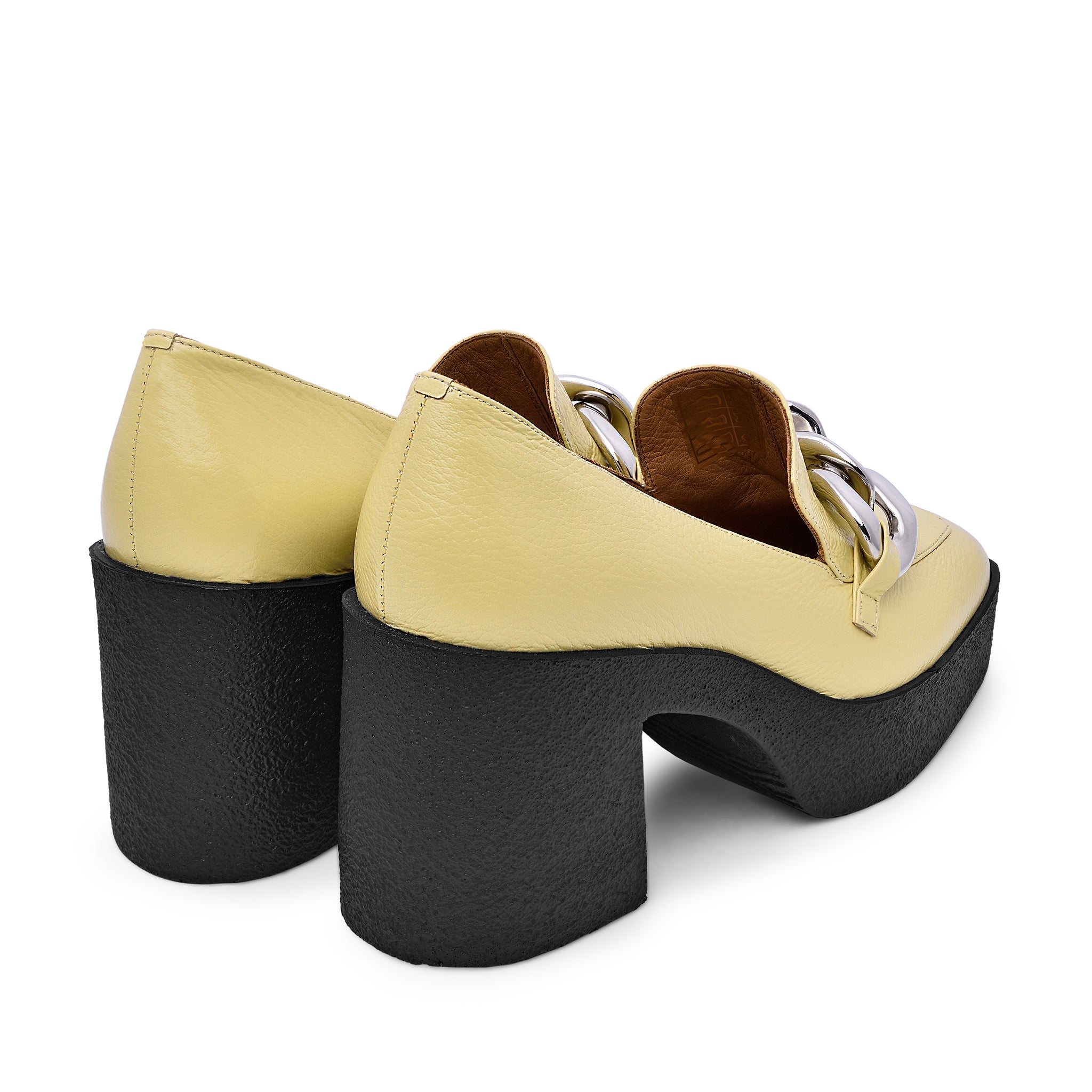 Yo Pastel Yellow Chunky Loafers 21031-02-03 - 6