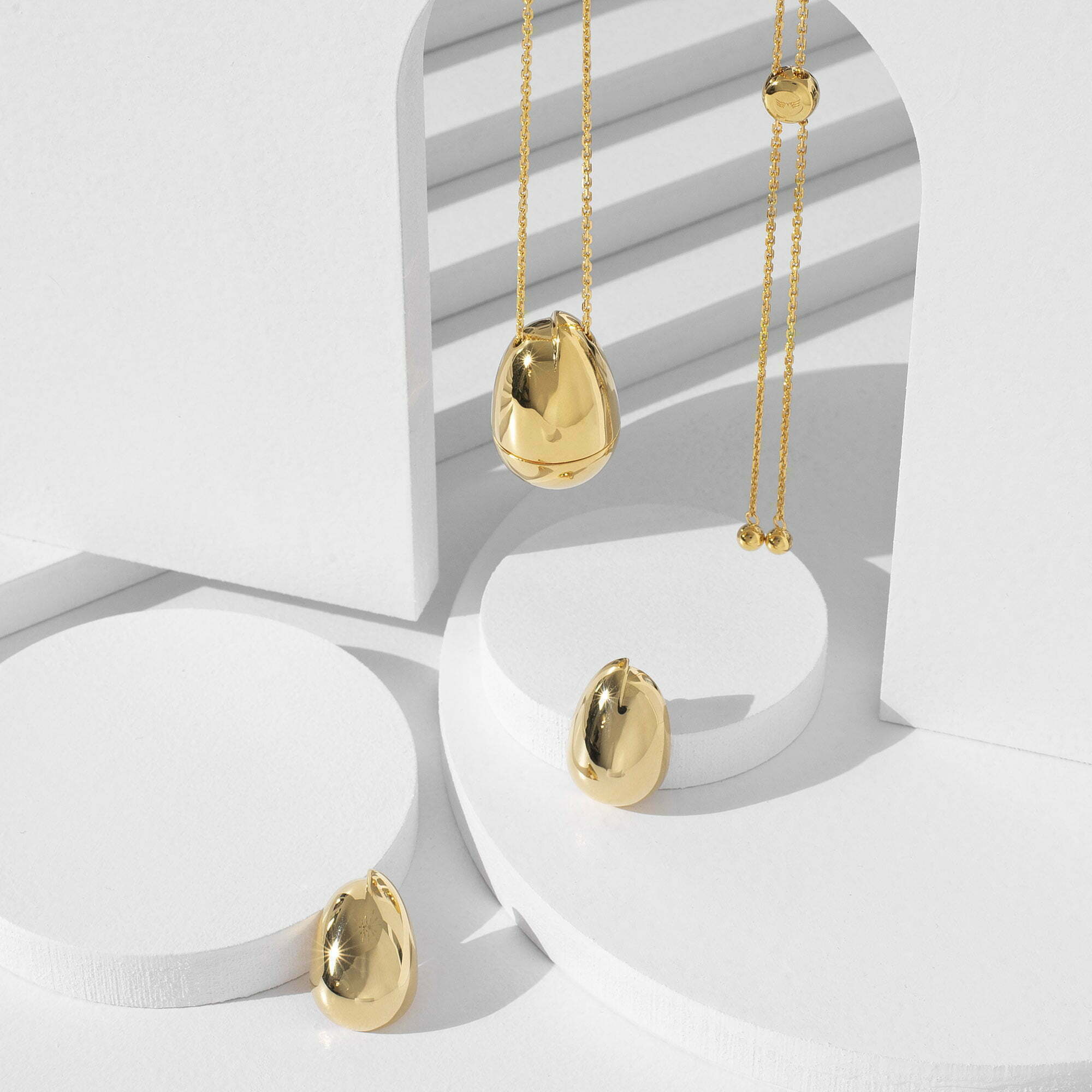 Maestoso Genesis Necklace 18K Gold Vermeil
