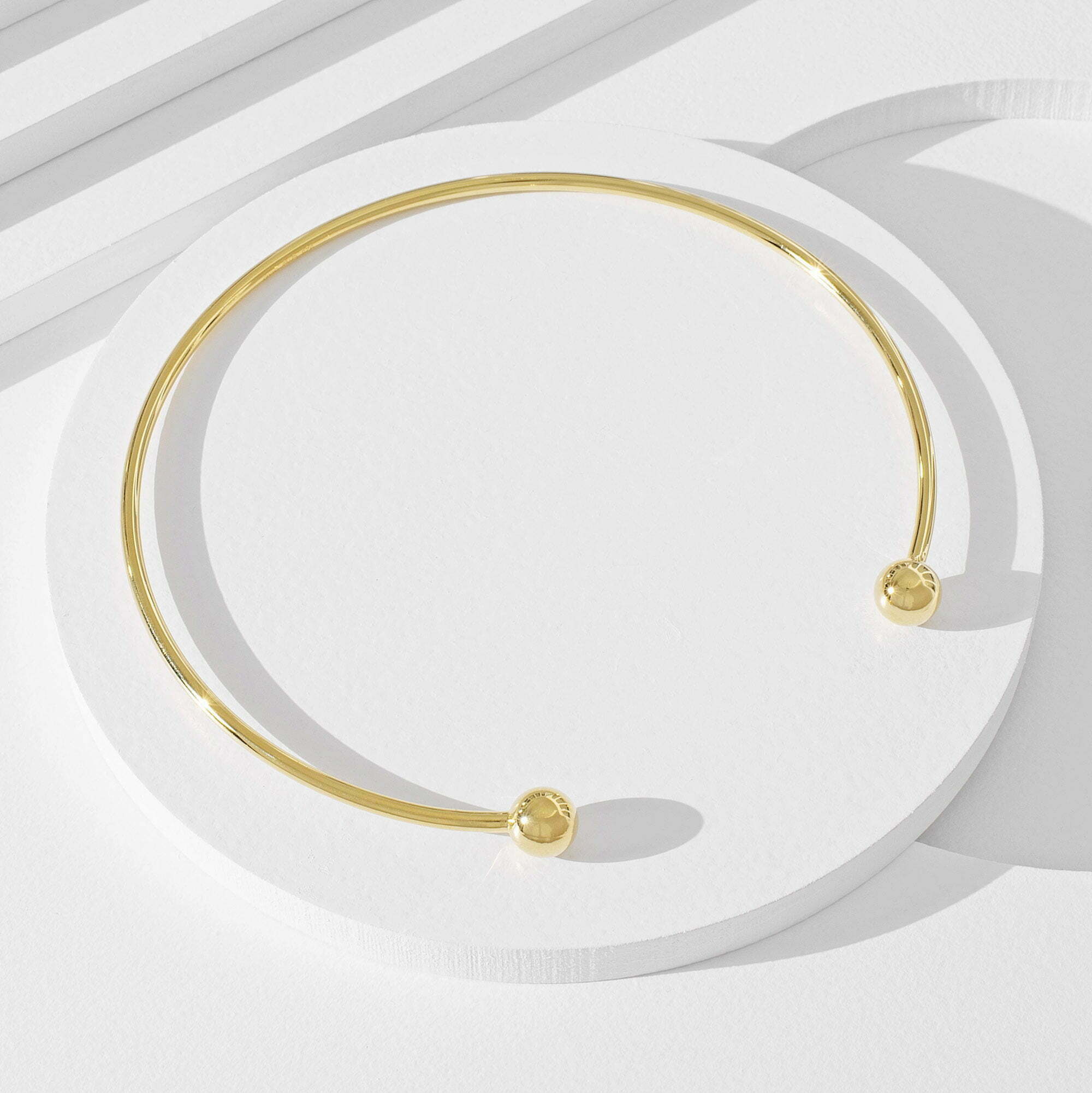 Sphere Choker • 18K Gold Vermeil