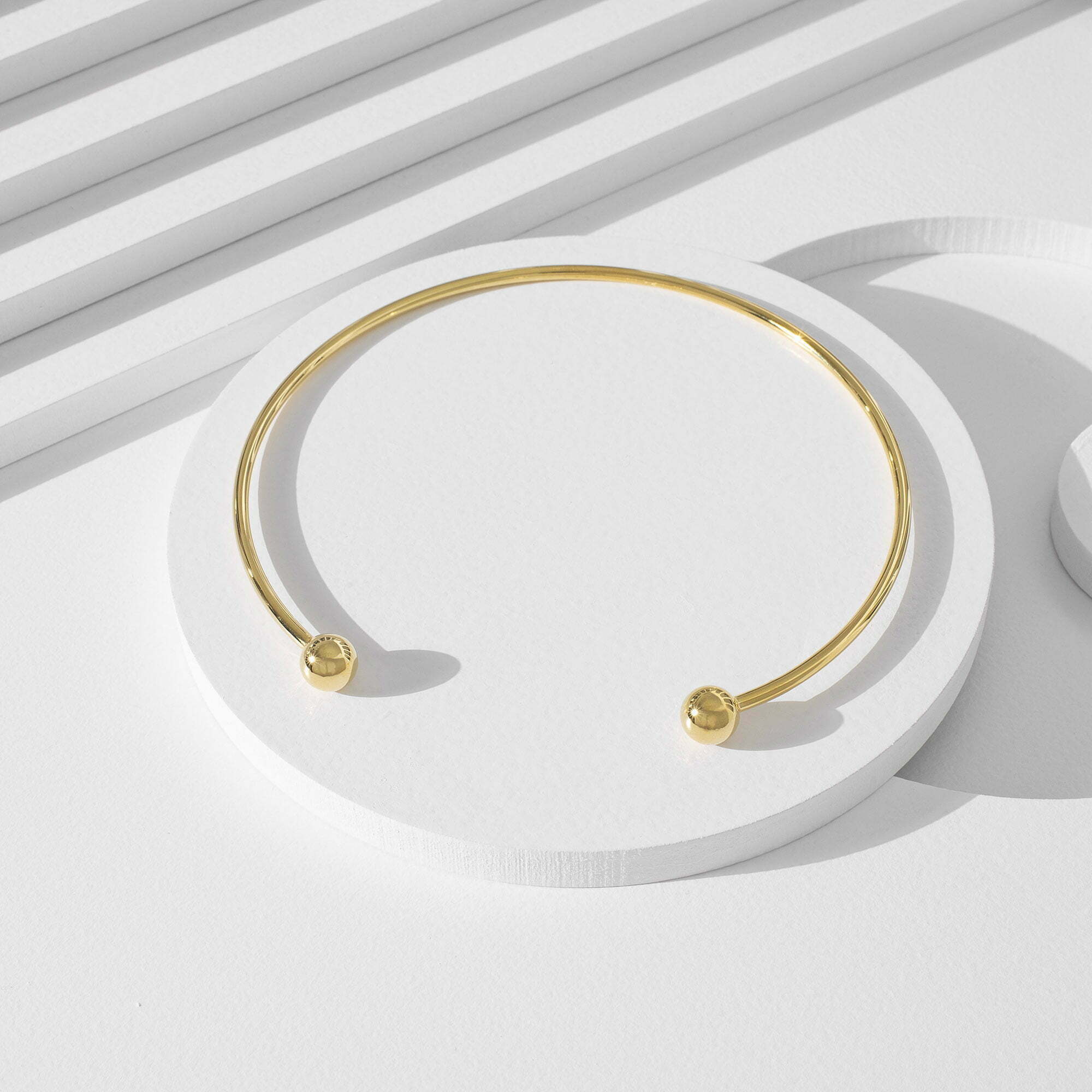 Sphere Choker • 18K Gold Vermeil