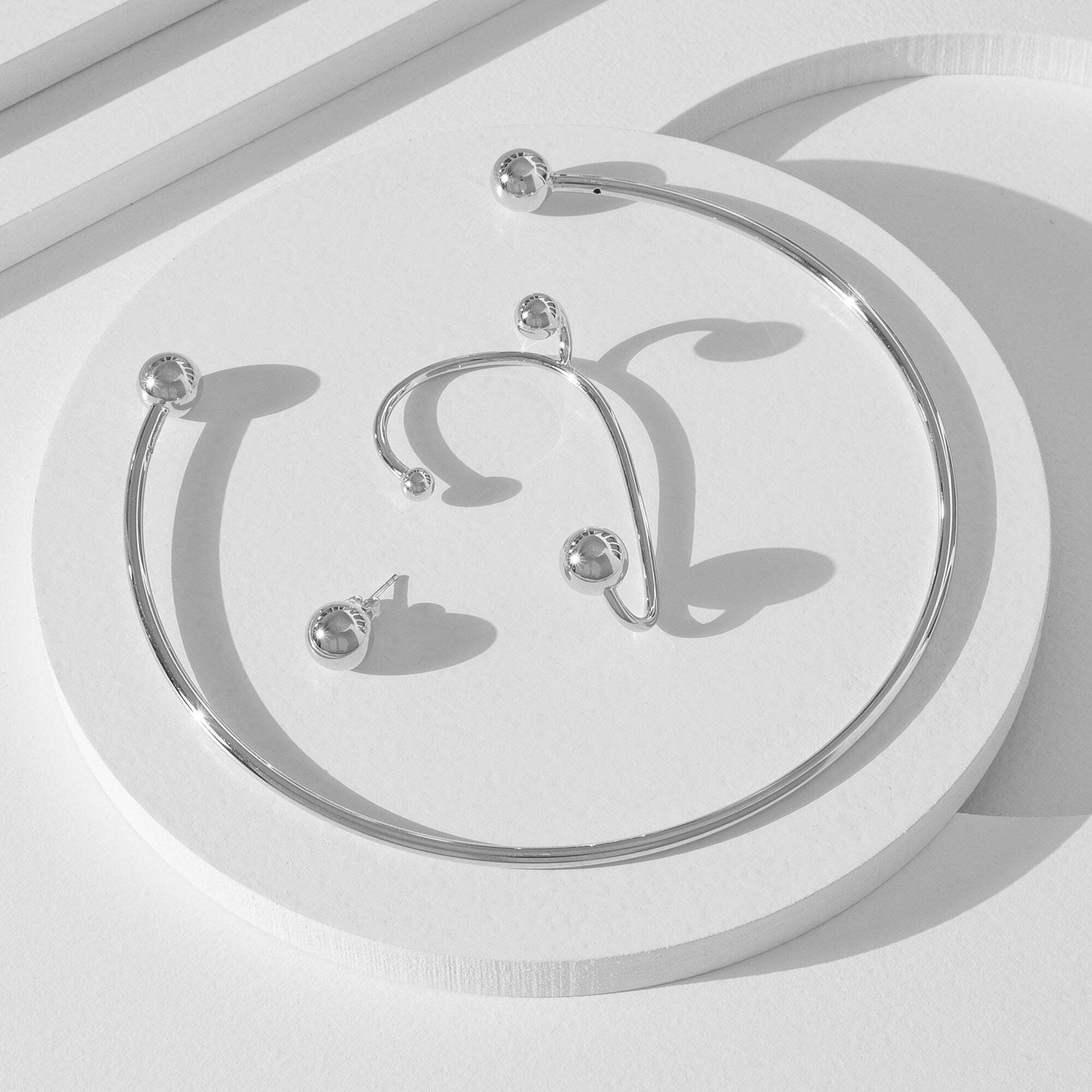 Sphere Choker • Sterling Silver