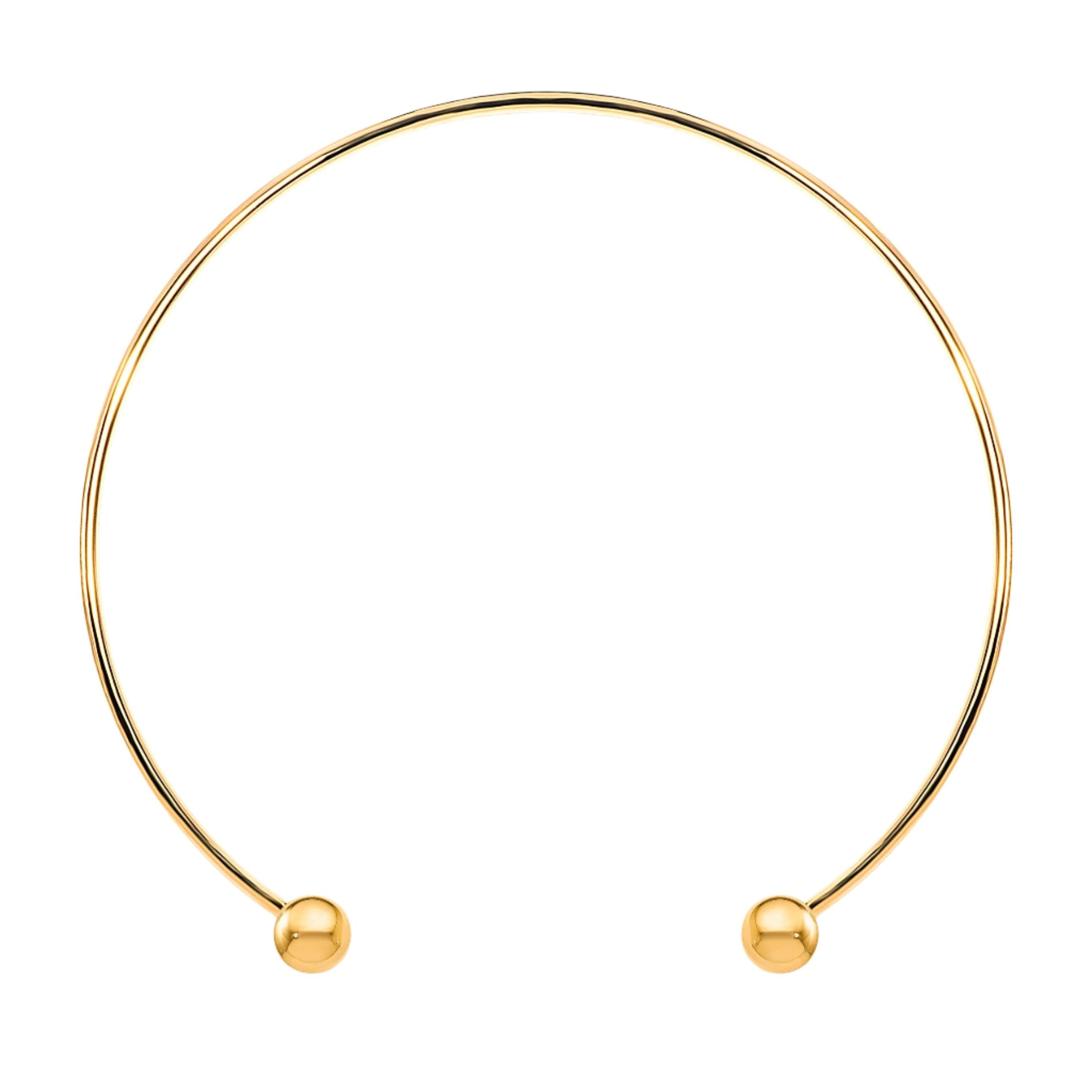 Sphere Choker • 18K Gold Vermeil