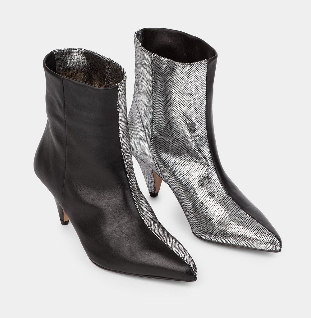 Chloe Black Silver Boots 03-008-021 - 2