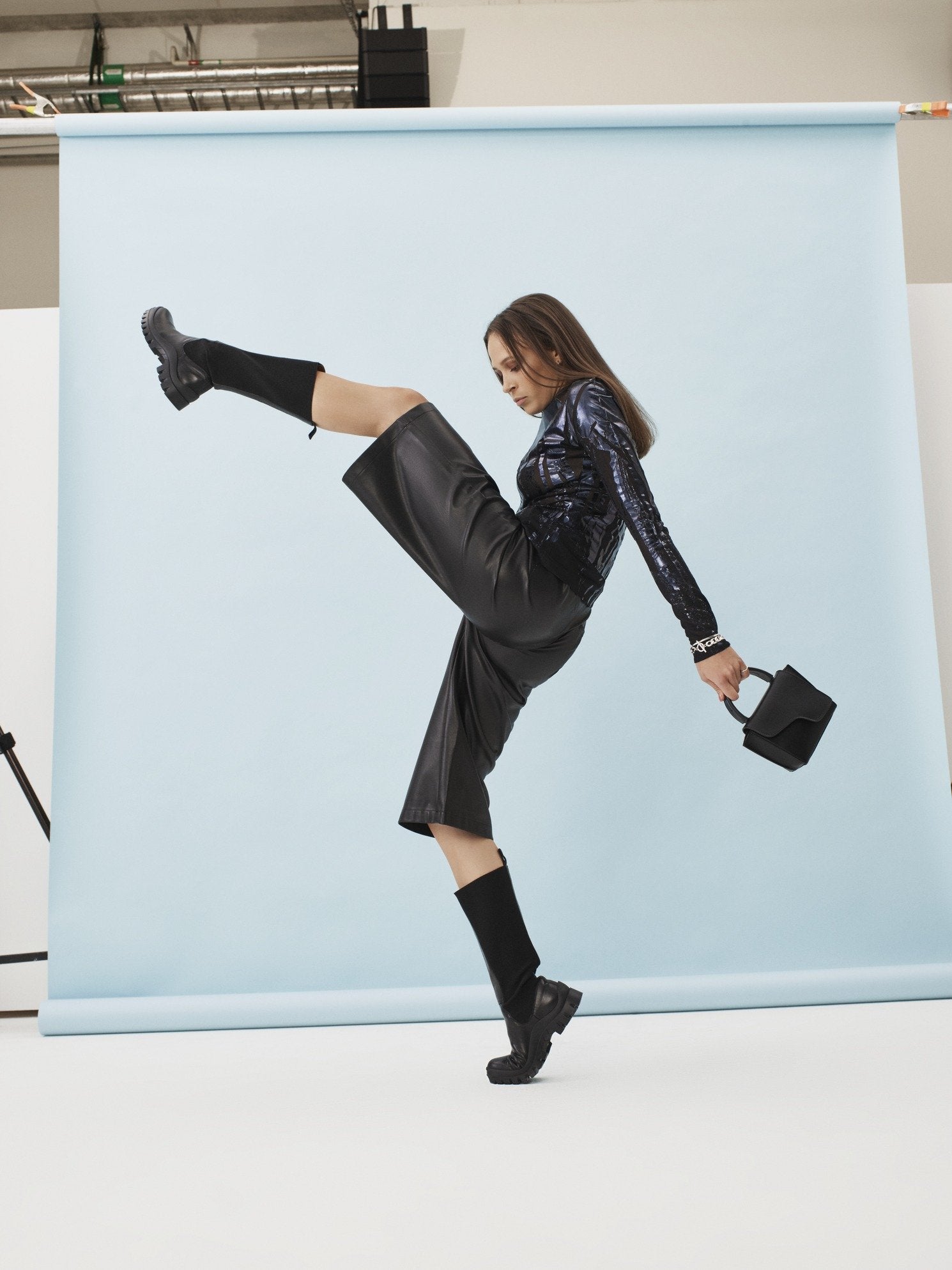 Montalcino Black Mini Handbag Bags