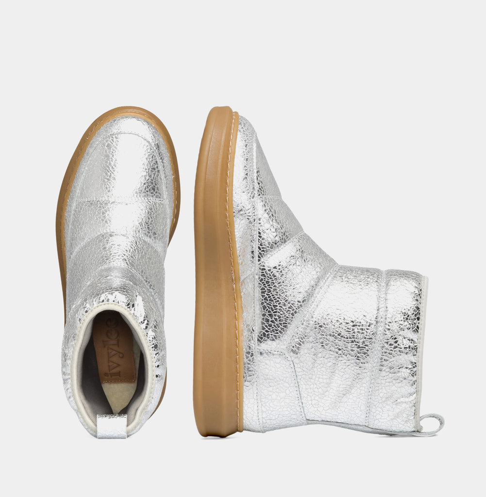 Moon Silver Metallic Moon Boots 23-016-011 Silver - 4