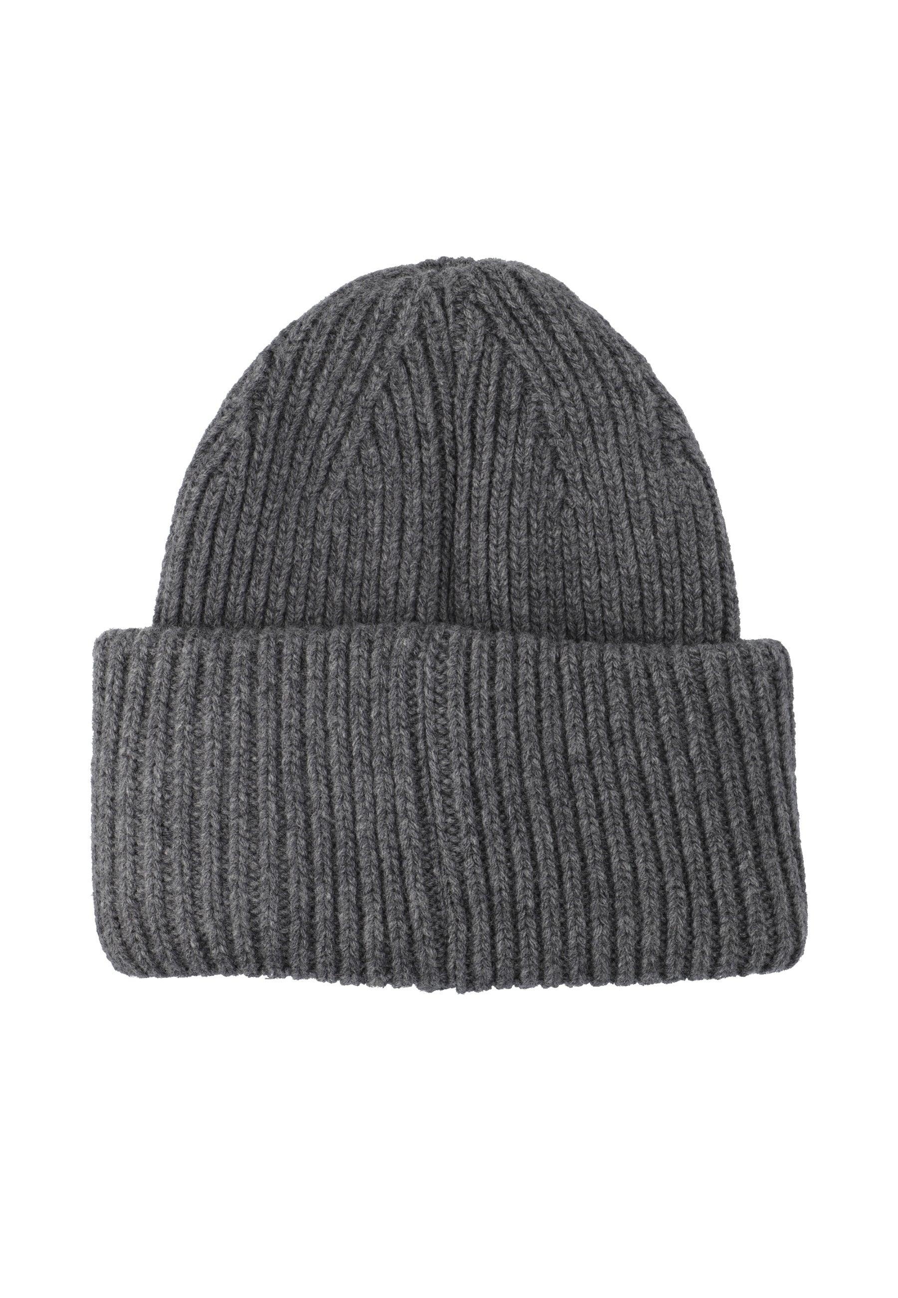 LÄST Oversize Beanie - Grey Melange Hood Grey Melange