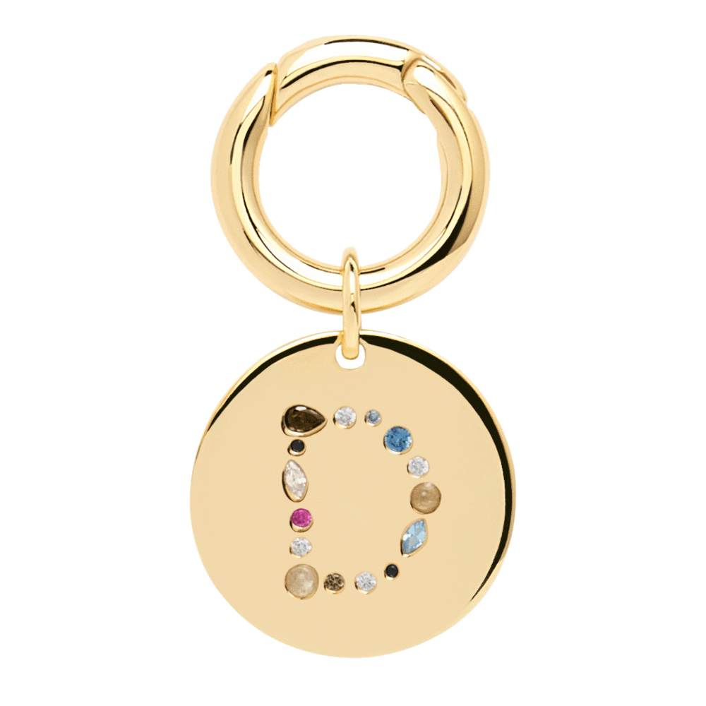 Letter D Pet Charm Jewellery