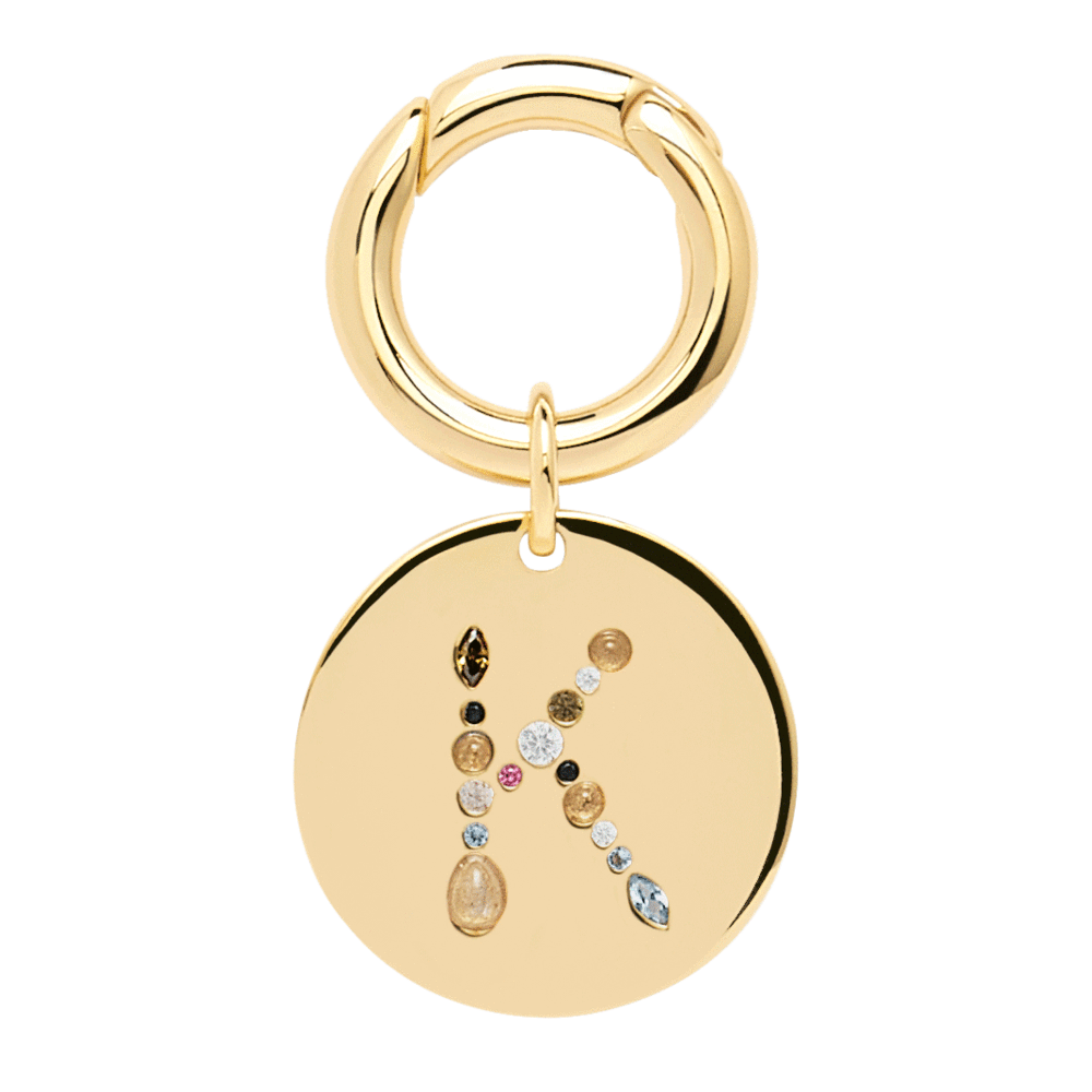 Letter K Pet Charm Jewellery