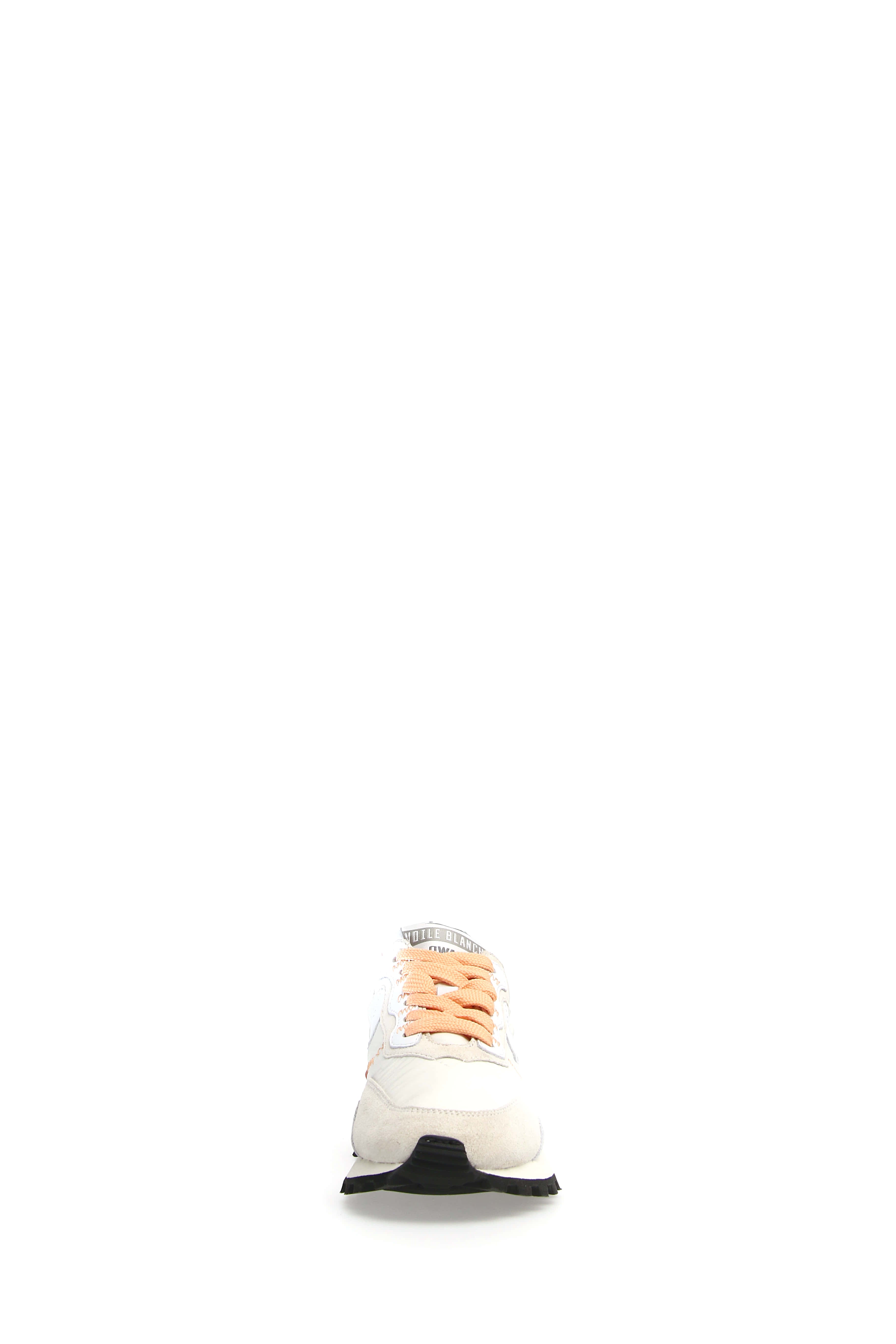 Qwark Hype Suede Off White Chunky Sneakers 2016980050N01 - 4