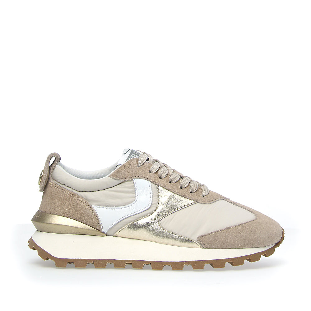 Qwark Woman Beige Platinum Chunky Sneakers 2016557161E15 - 1