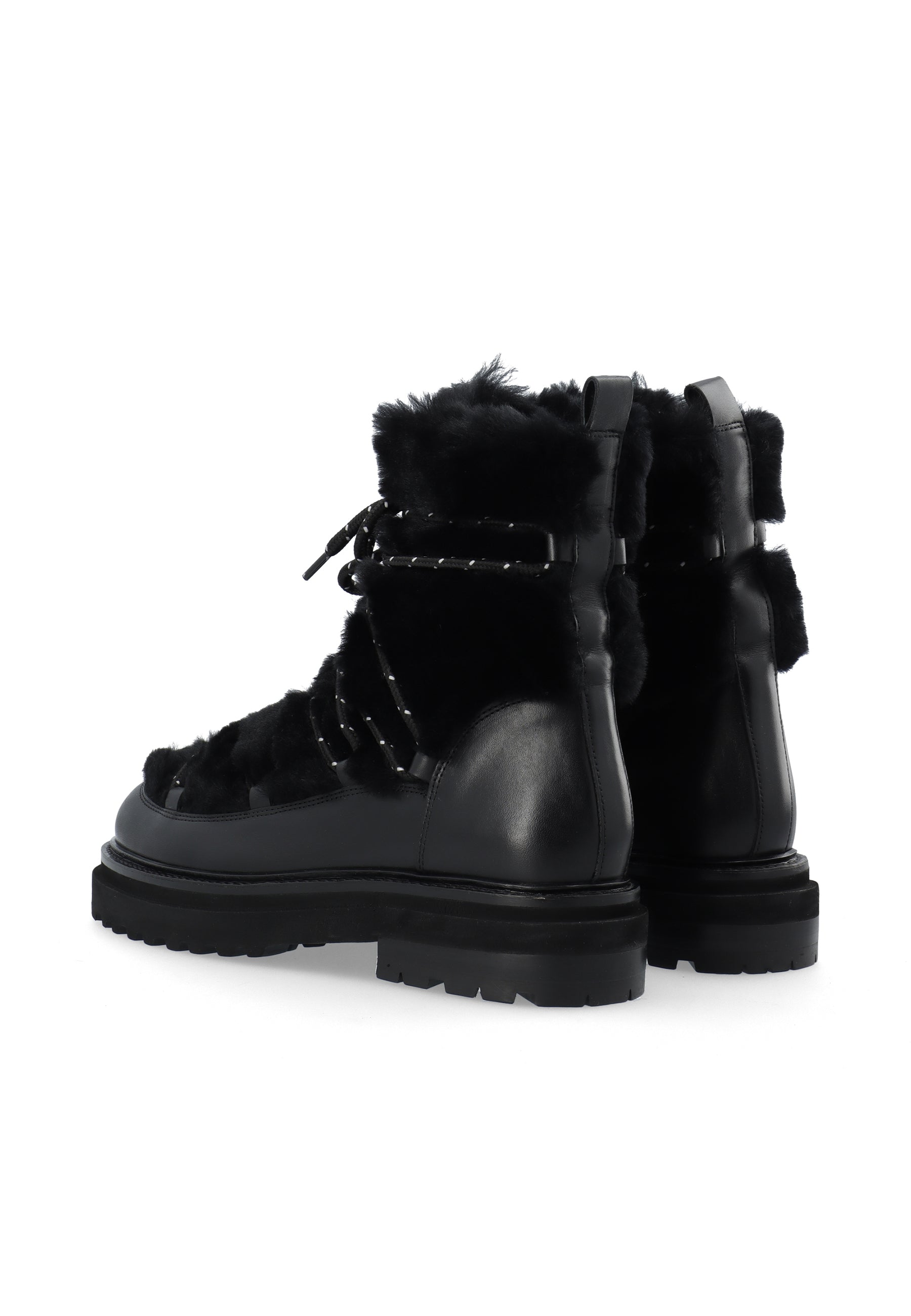 LÄST Sandra Snowboot Ankle Boots Black