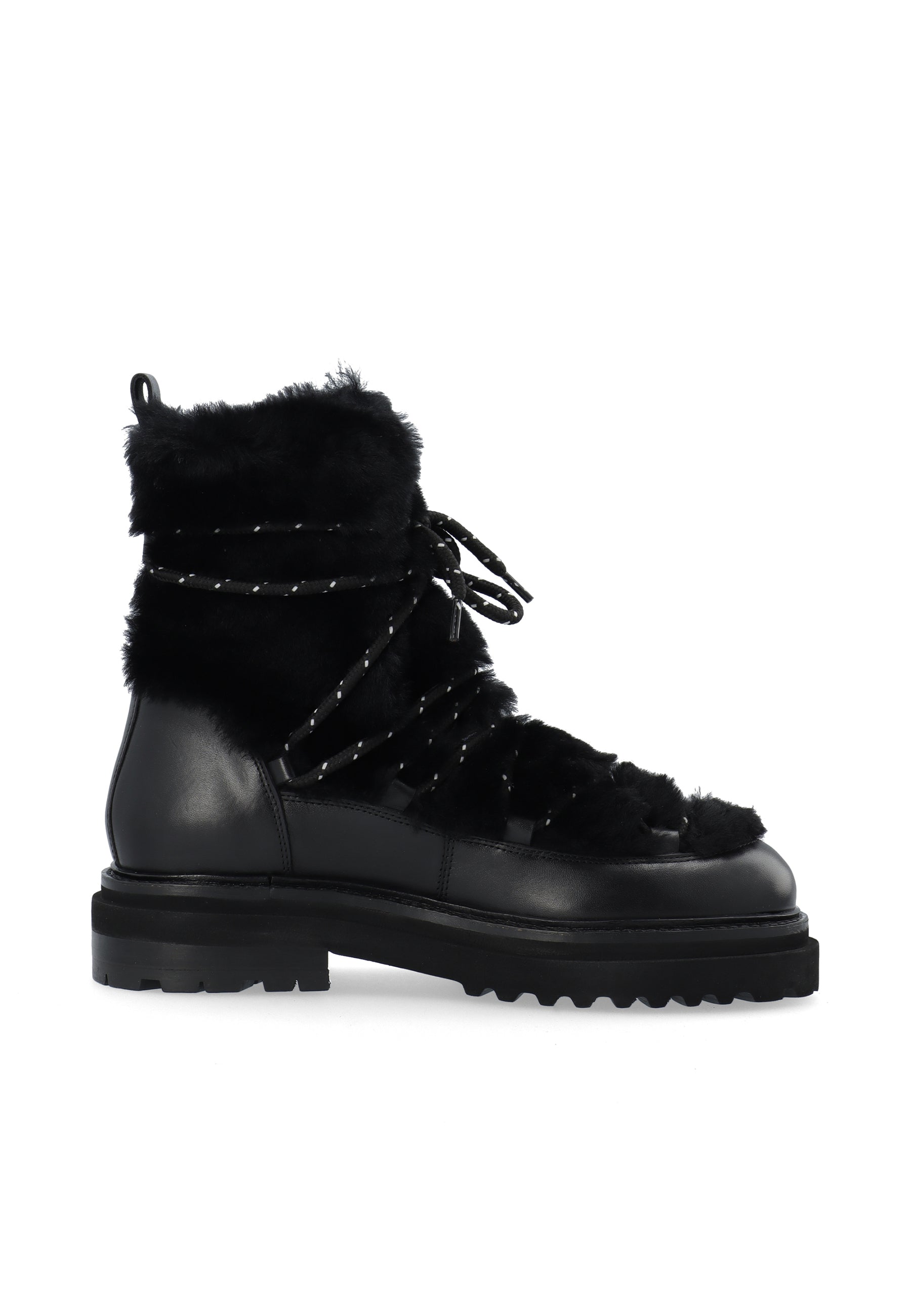 LÄST Sandra Snowboot Ankle Boots Black