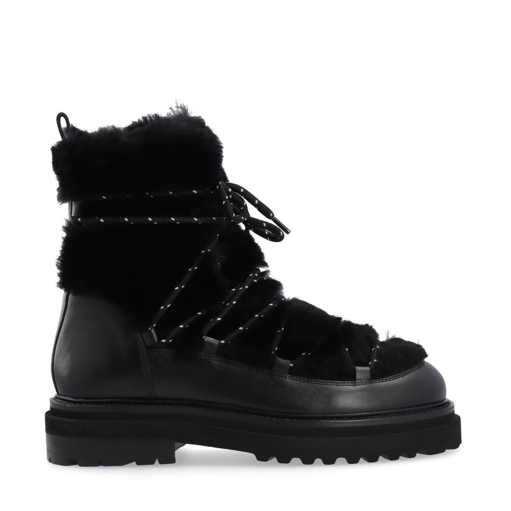 LÄST Sandra Snowboot Ankle Boots Black