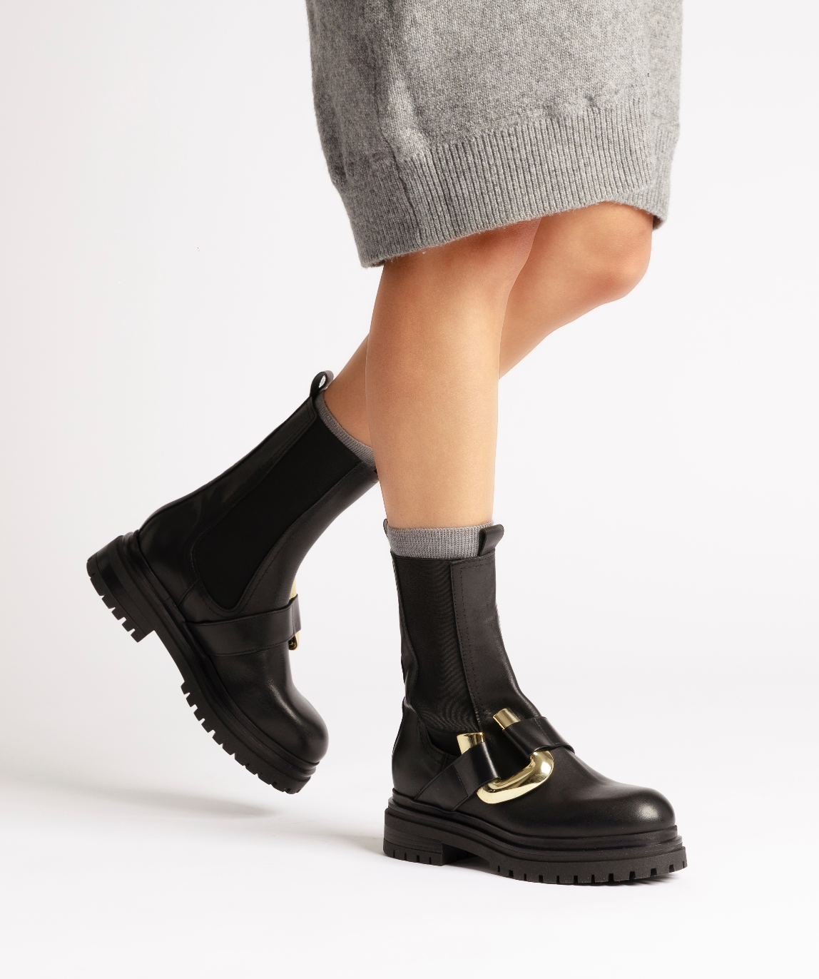 Kennedy Black Chelsea Boots Boots