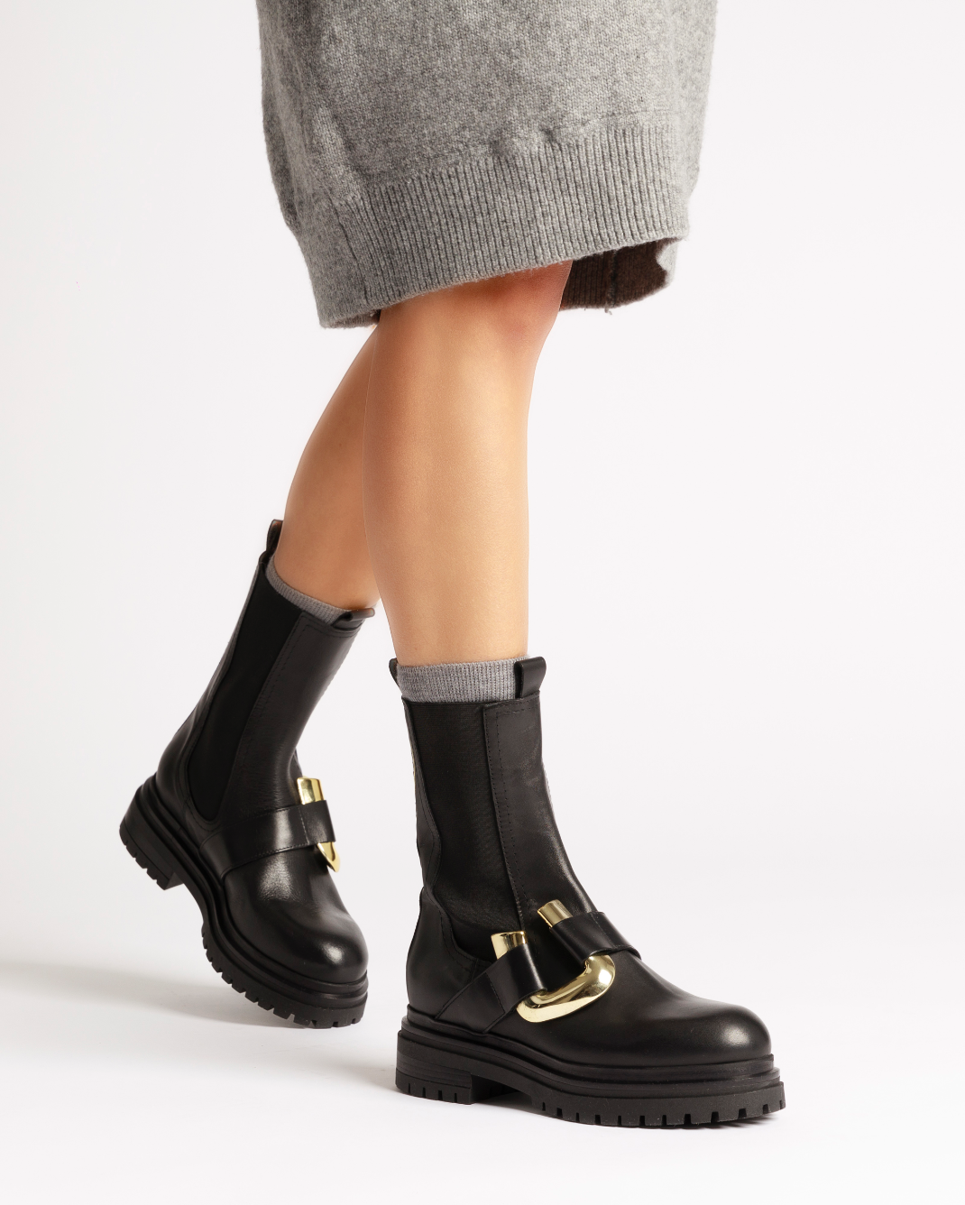 Kennedy Black Chelsea Boots KENNEDY-BLK - 2