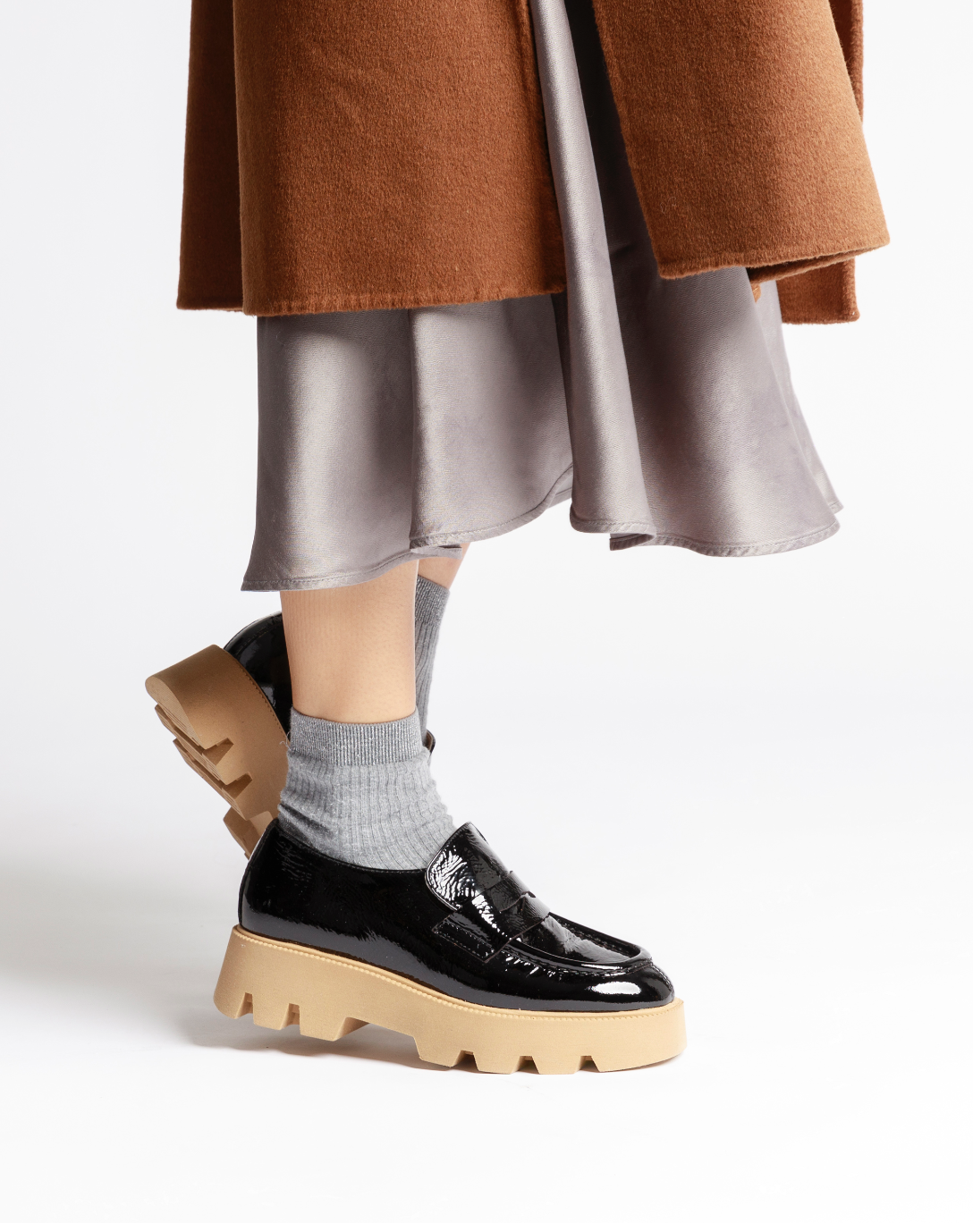 William Black Brown Chunky Loafers WILLIAM-BLK-BWN - 2