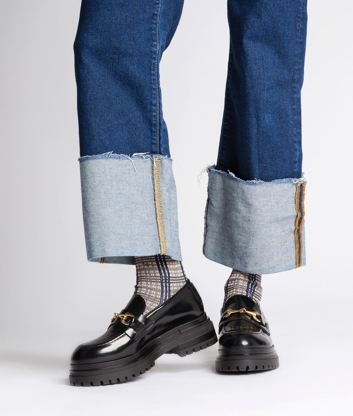 Lala Black Polido Chunky Loafers LALA-BLK - 4
