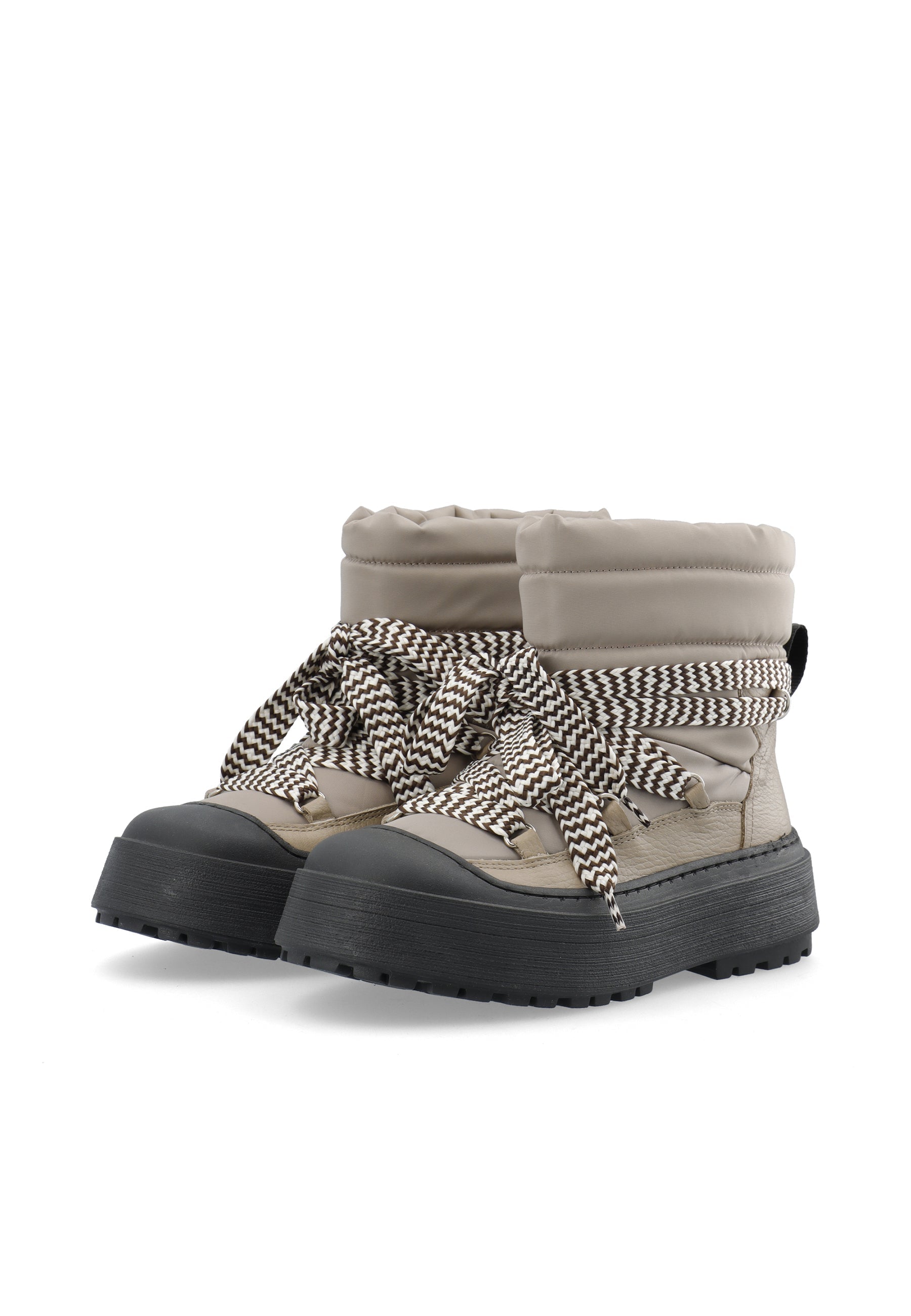 LÄST Snowboot Ankle Boots Taupe