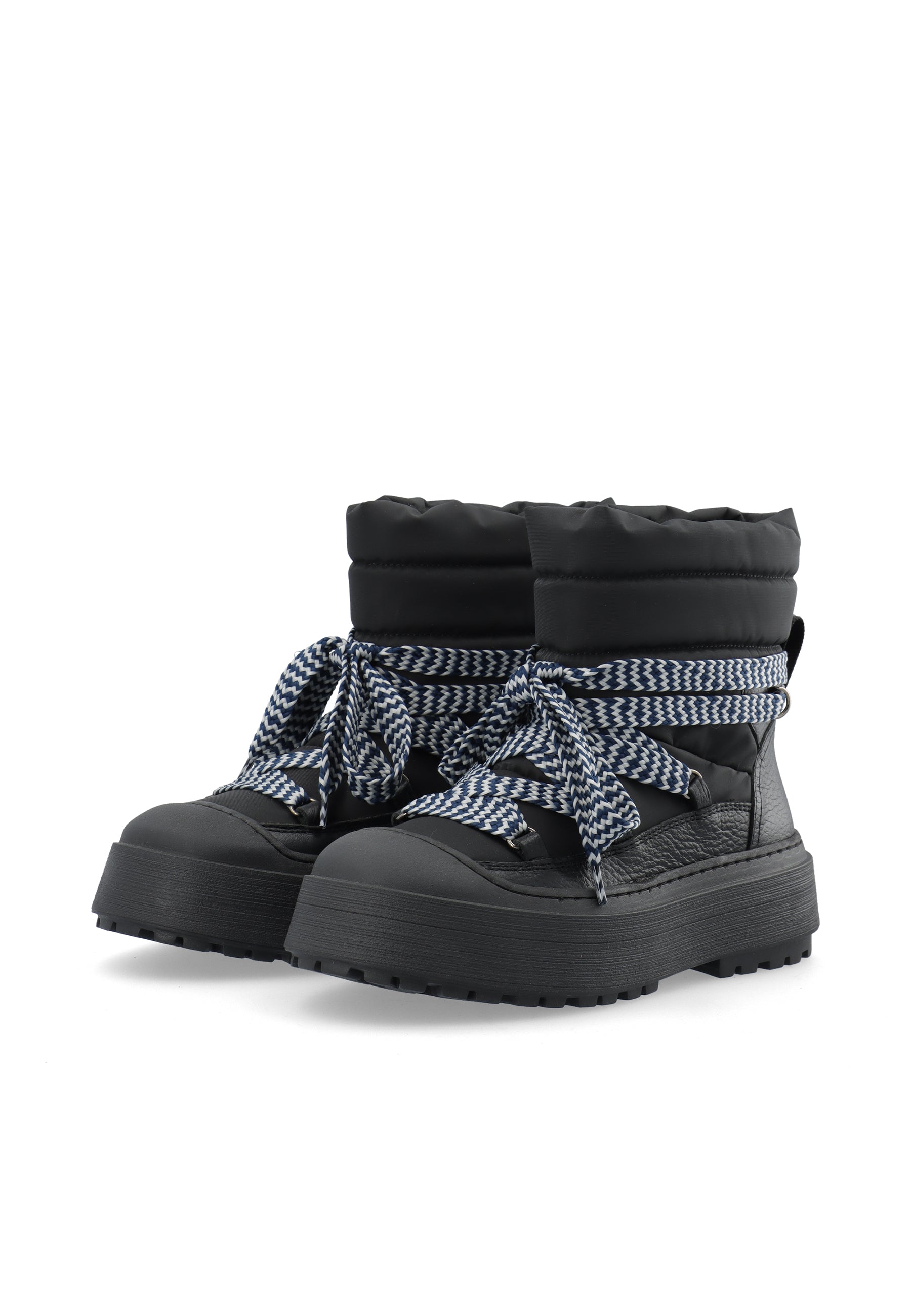 LÄST Snowboot Ankle Boots Black