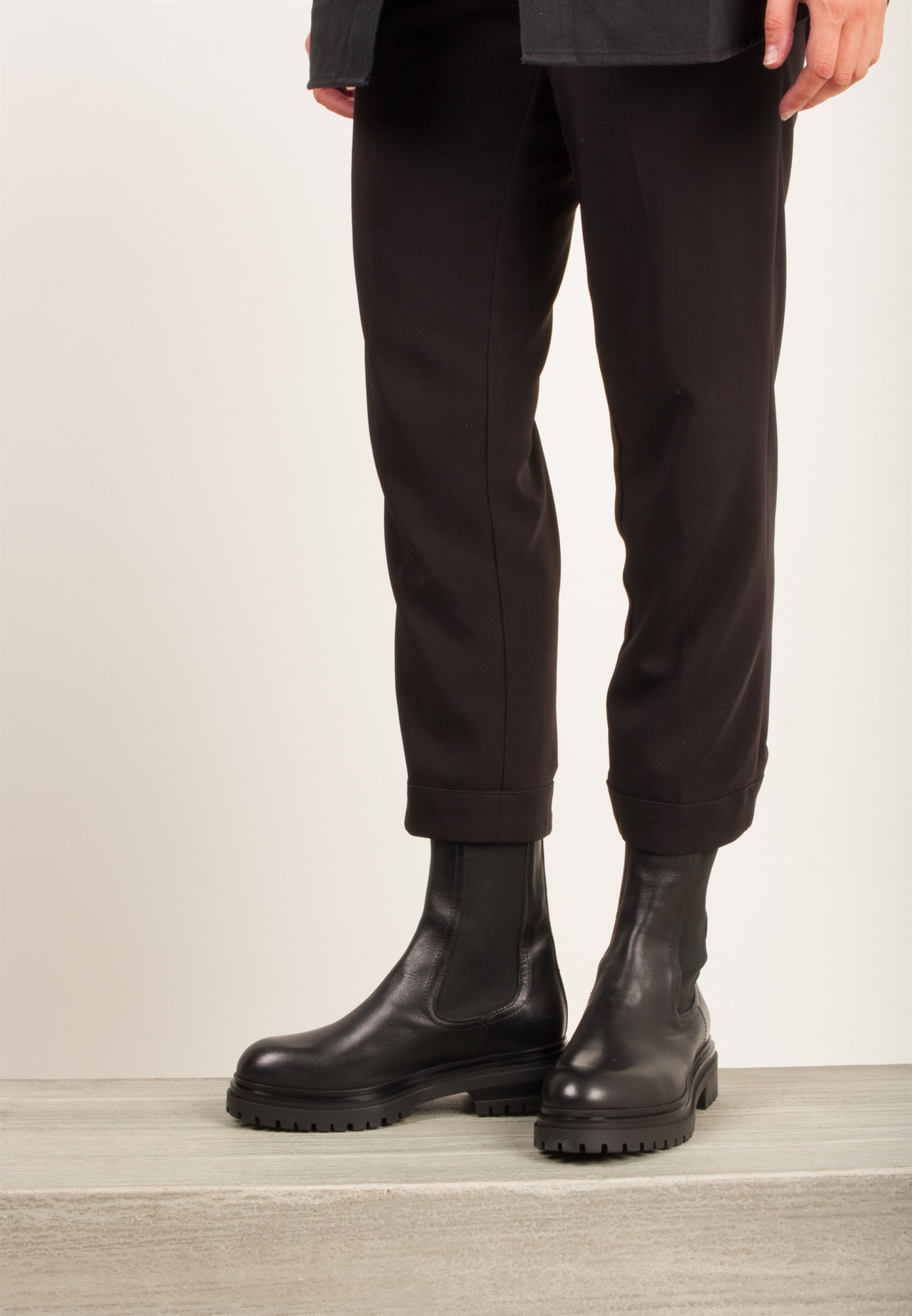 Teo Black Chelsea Boots Teo-Blk-21 - 3