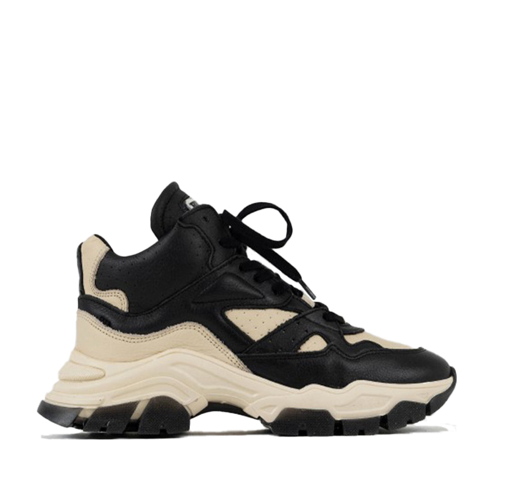 Tayke Over High Top Black Camel Chunky Sneakers 47309-AA-738 - 1
