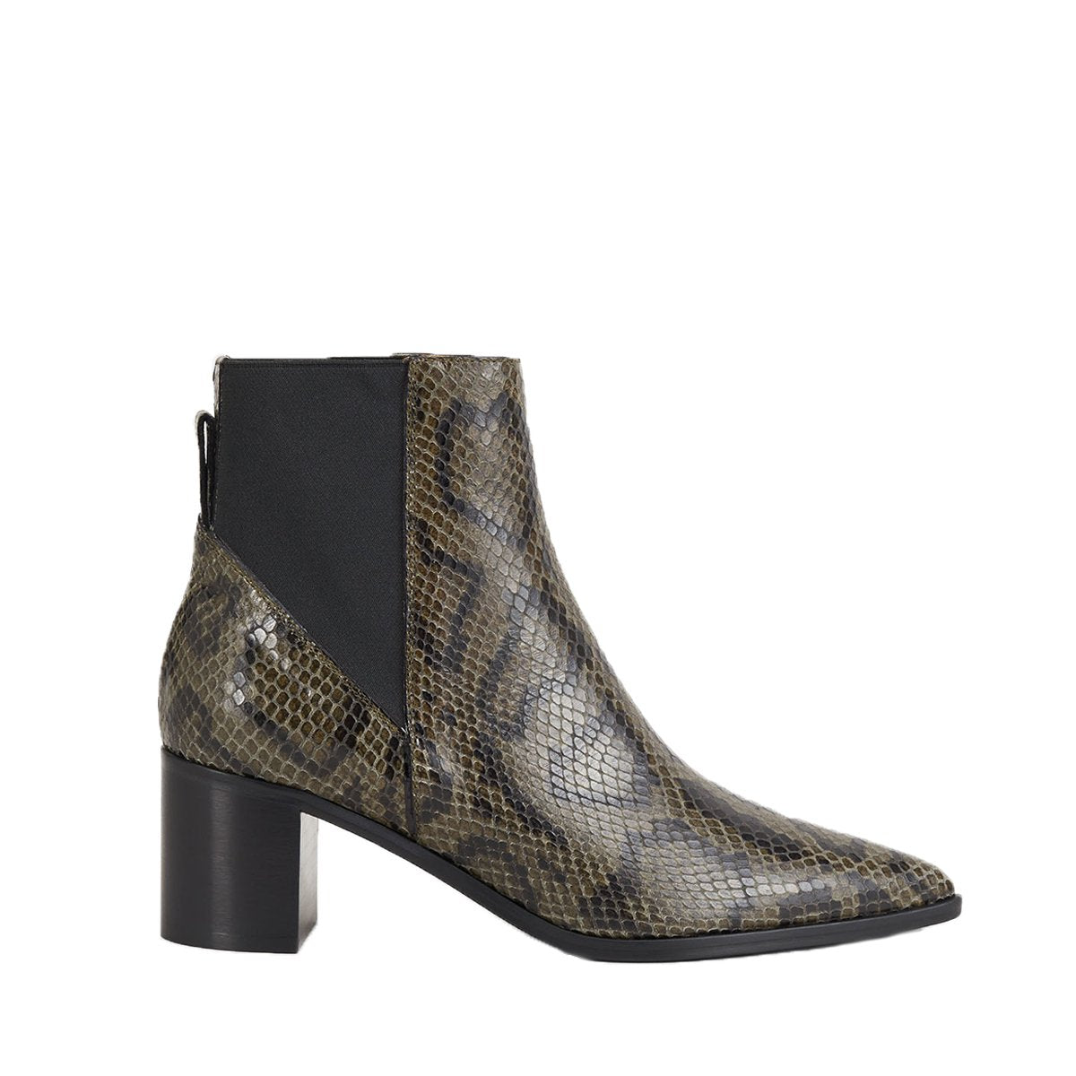 Donaci Dark Green Ankle Boots 111088 - 1