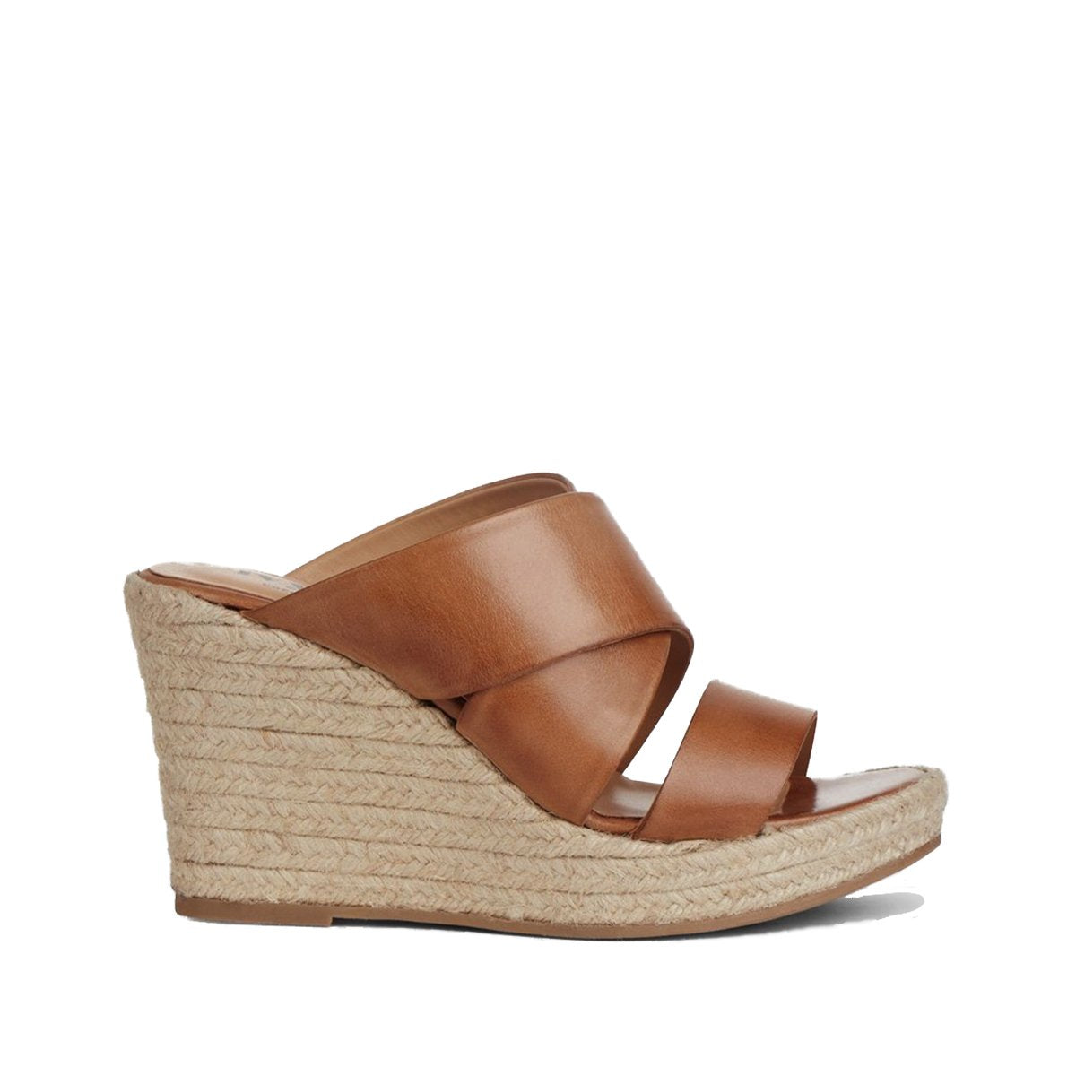 Bella Dark Tan Espadrille Mules 11-006-021 - 1