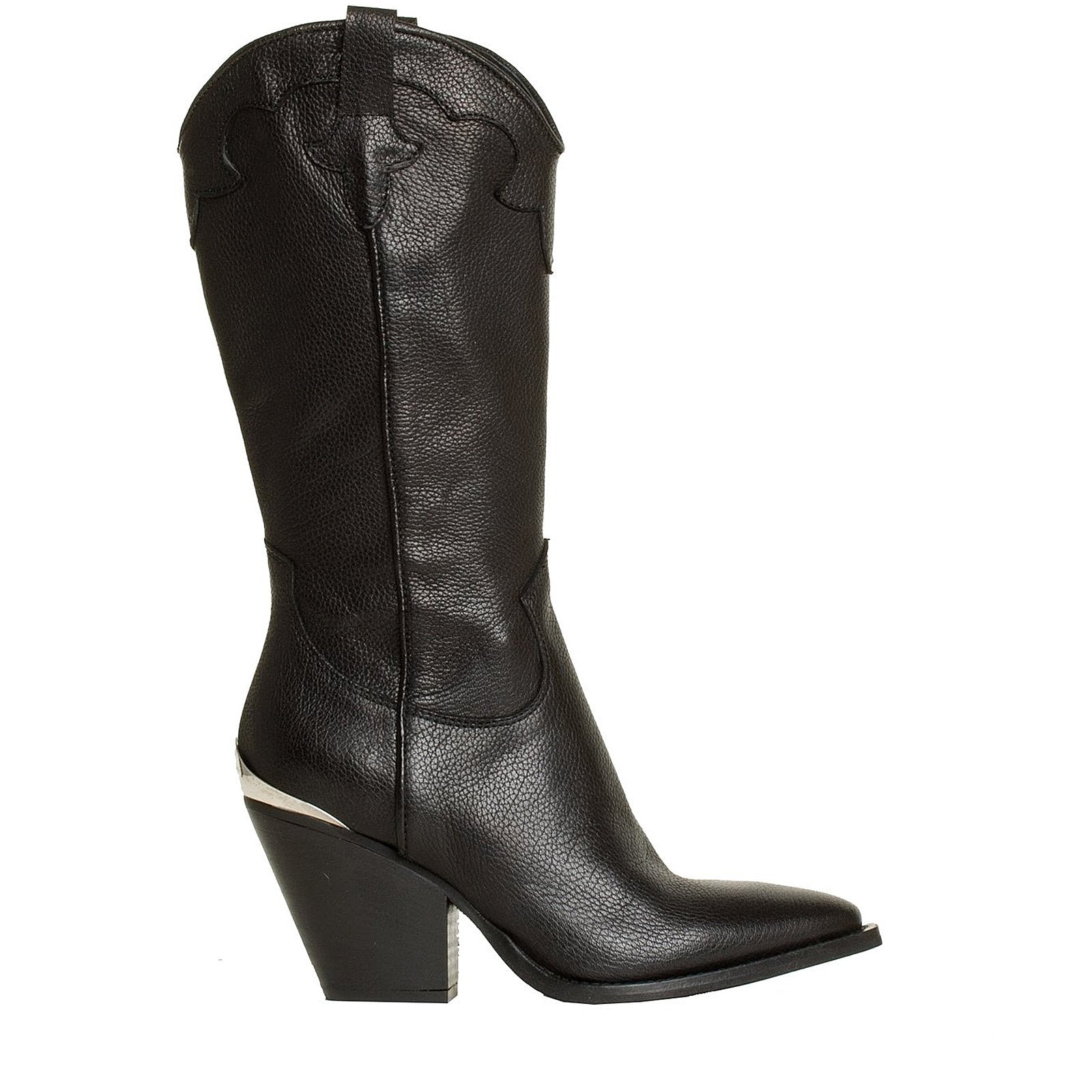 Brooke Buffalo Black Boots BROOKE-BLACK-1 - 1