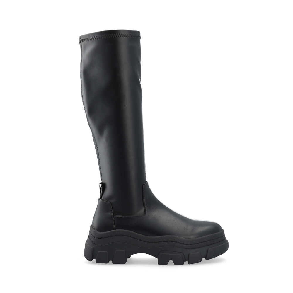 Biananna Black High Boots Knee-High