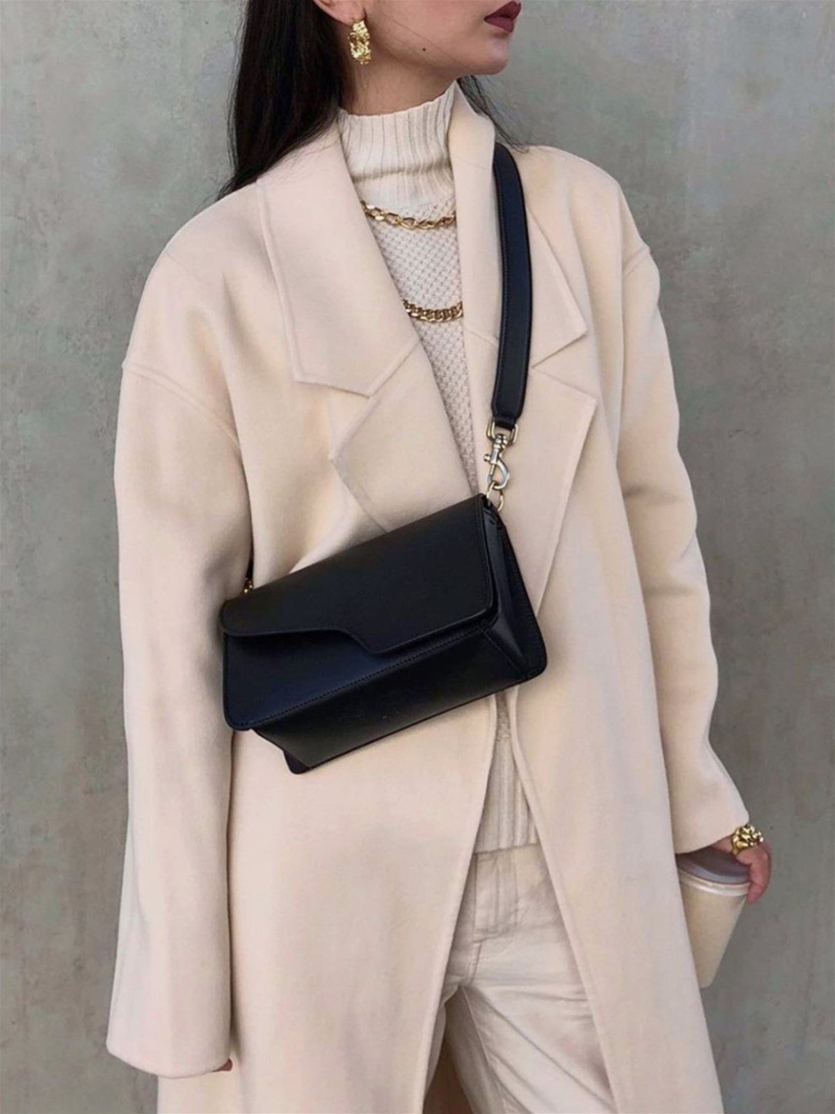 Assisi Black Crossbody Bag Bags