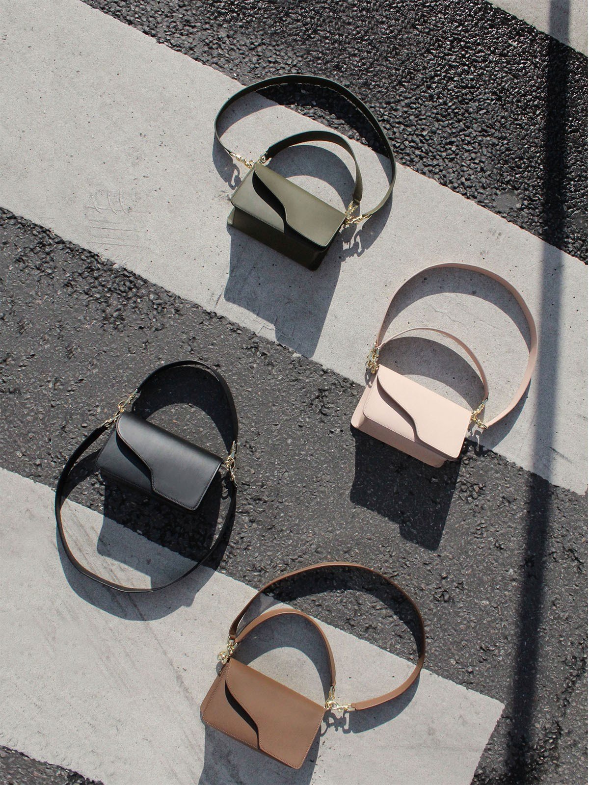 Assisi Black Crossbody Bag Bags